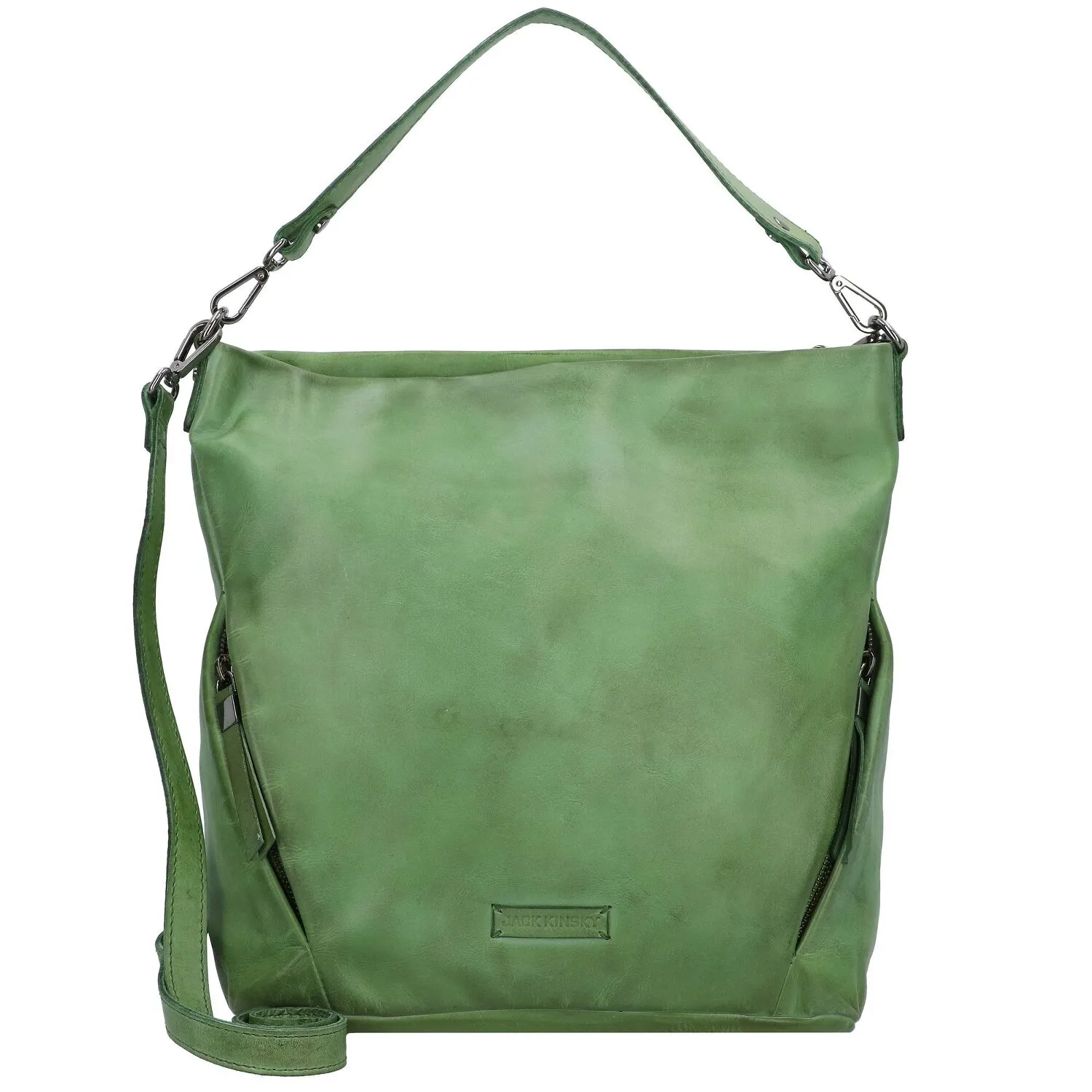 Jack Kinsky Nelson 5 Borsa a tracolla in pelle 35 cm