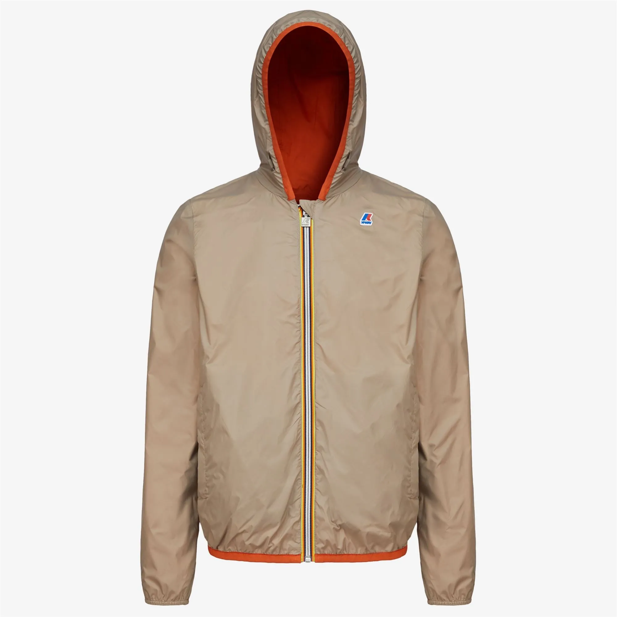 JACQUES PLUS.2 REVERSIBLE ORANGE C-BEIGE T