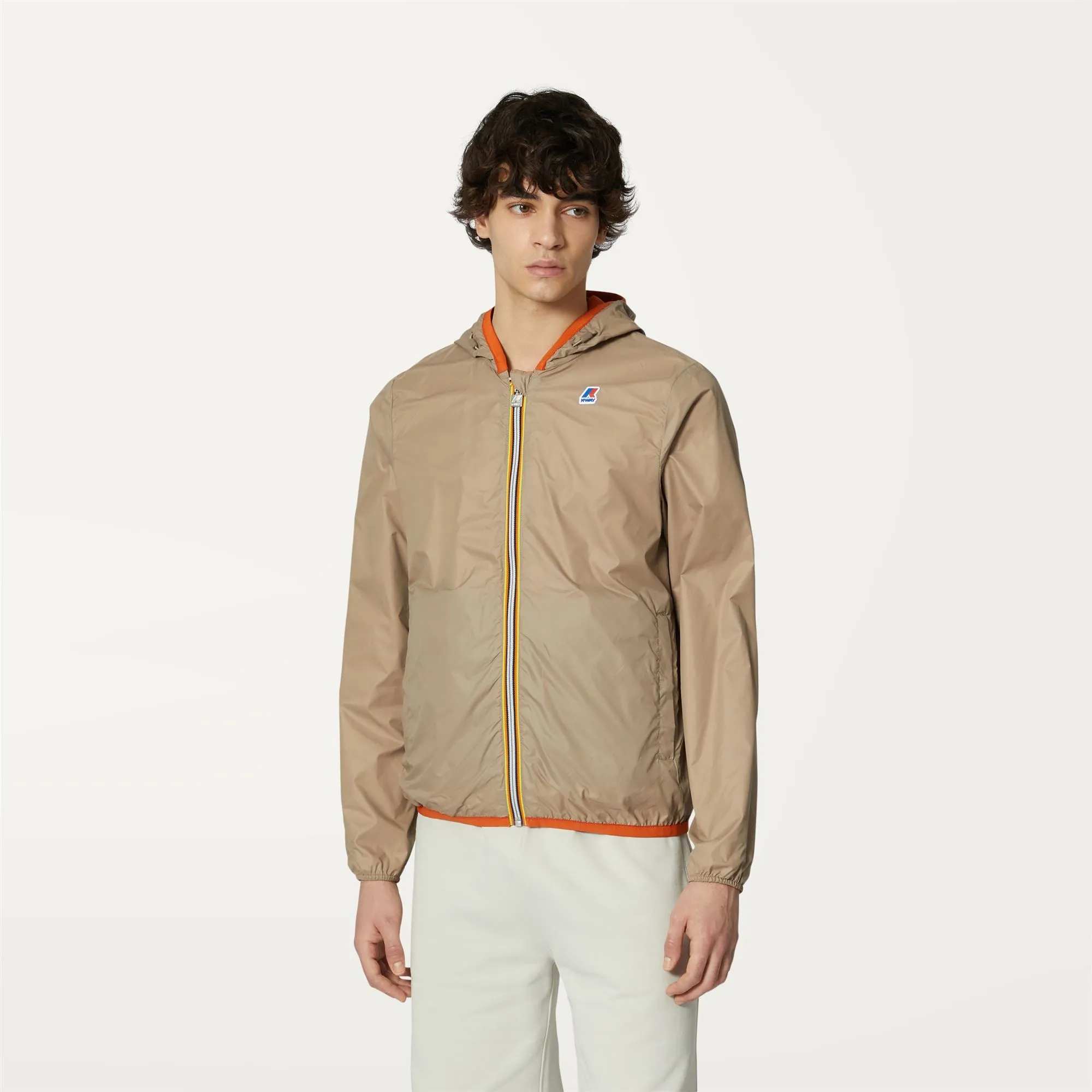 JACQUES PLUS.2 REVERSIBLE ORANGE C-BEIGE T