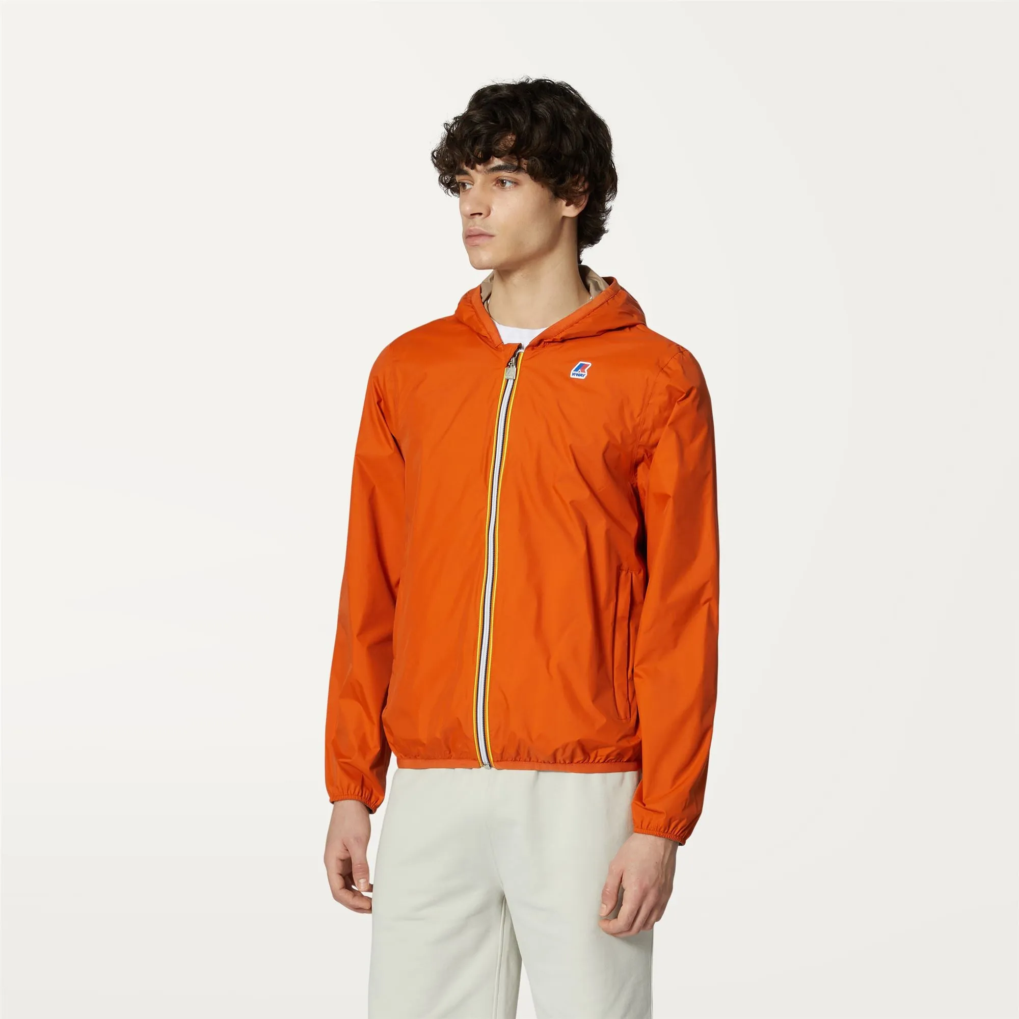 JACQUES PLUS.2 REVERSIBLE ORANGE C-BEIGE T