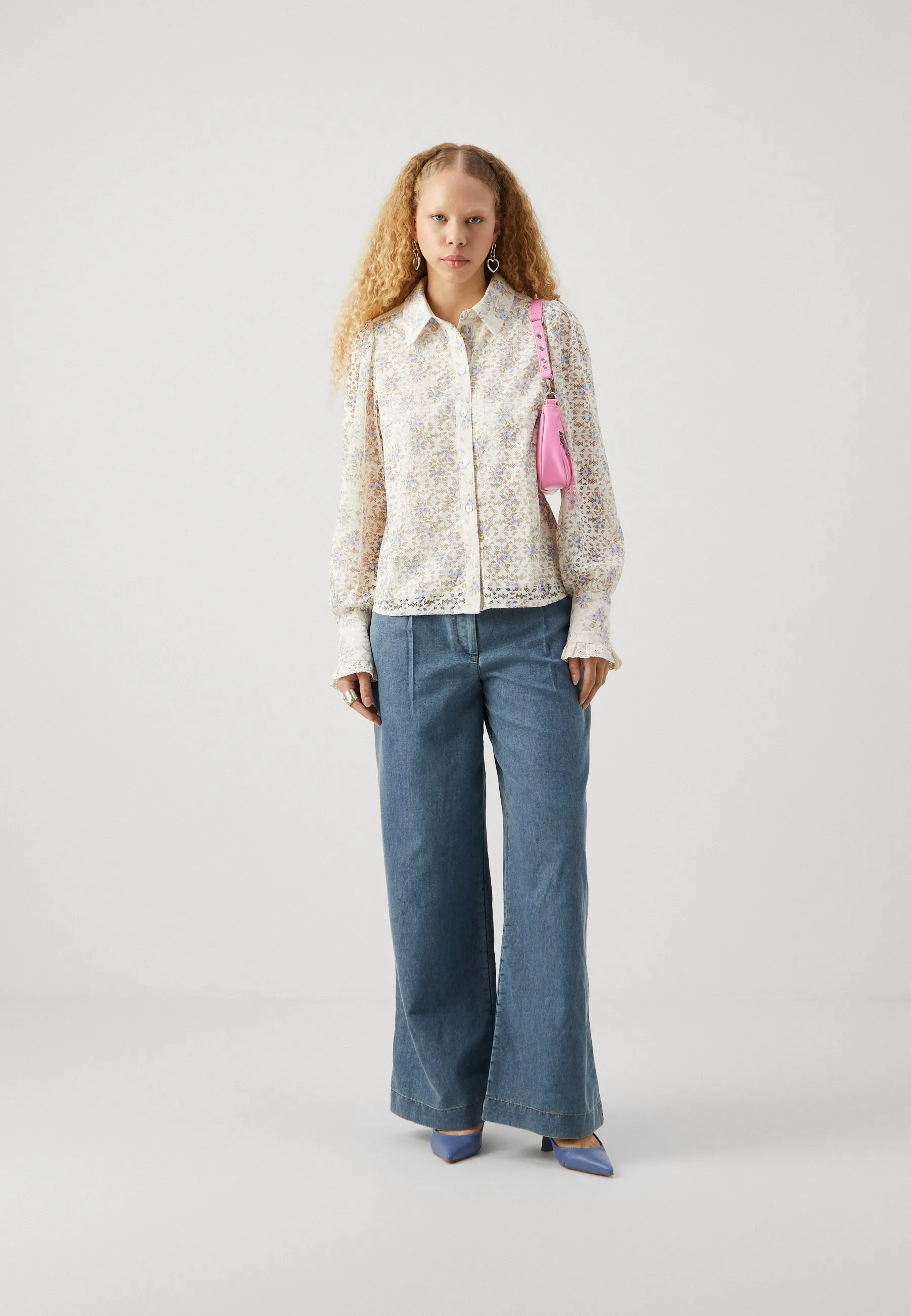 JDYTRIXIE WIDE - Jeans a zampa