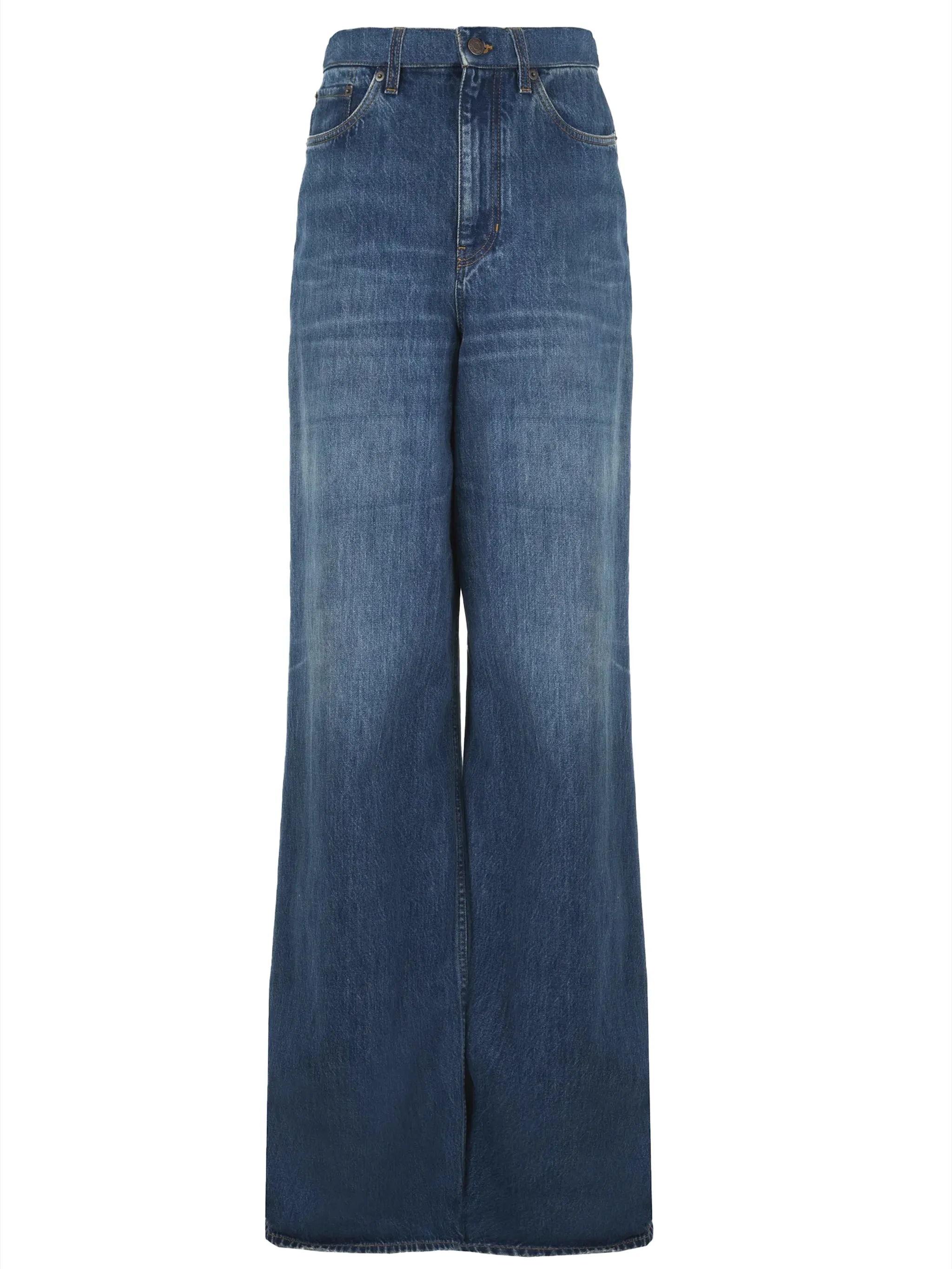 Jeans a gamba ampia
