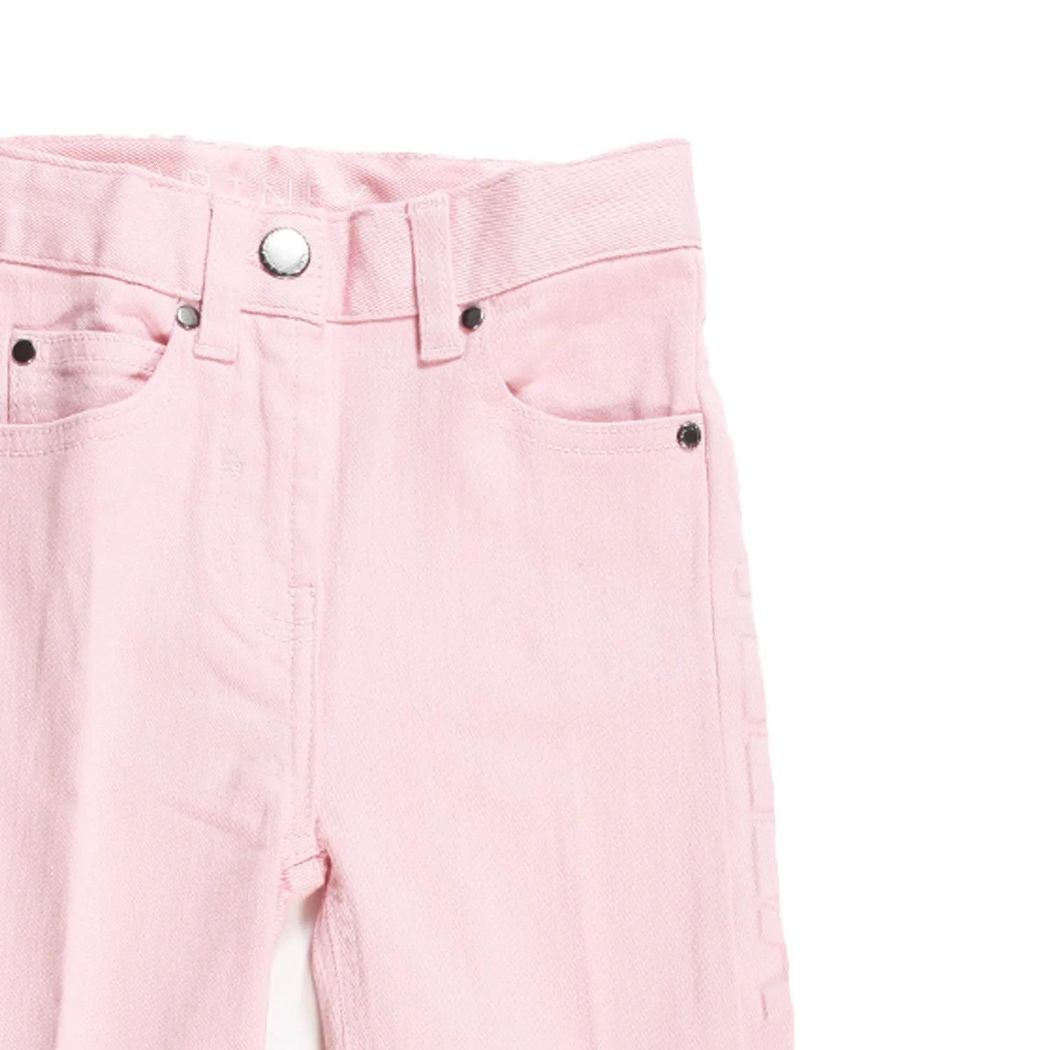Jeans Rosa Stella A Zampa Bambina E Ragazza