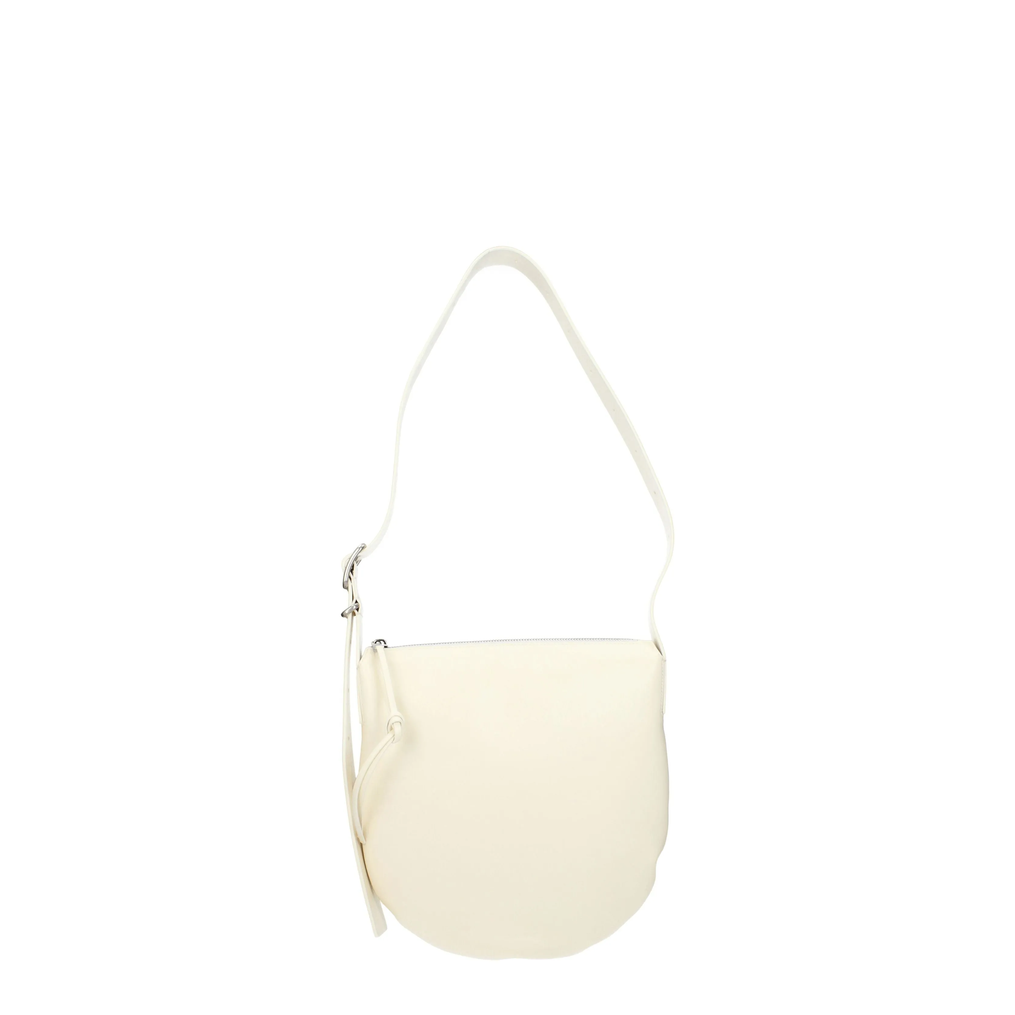 Jil Sander Borse a Spalla Donna Pelle Beige/Guscio d'Uovo