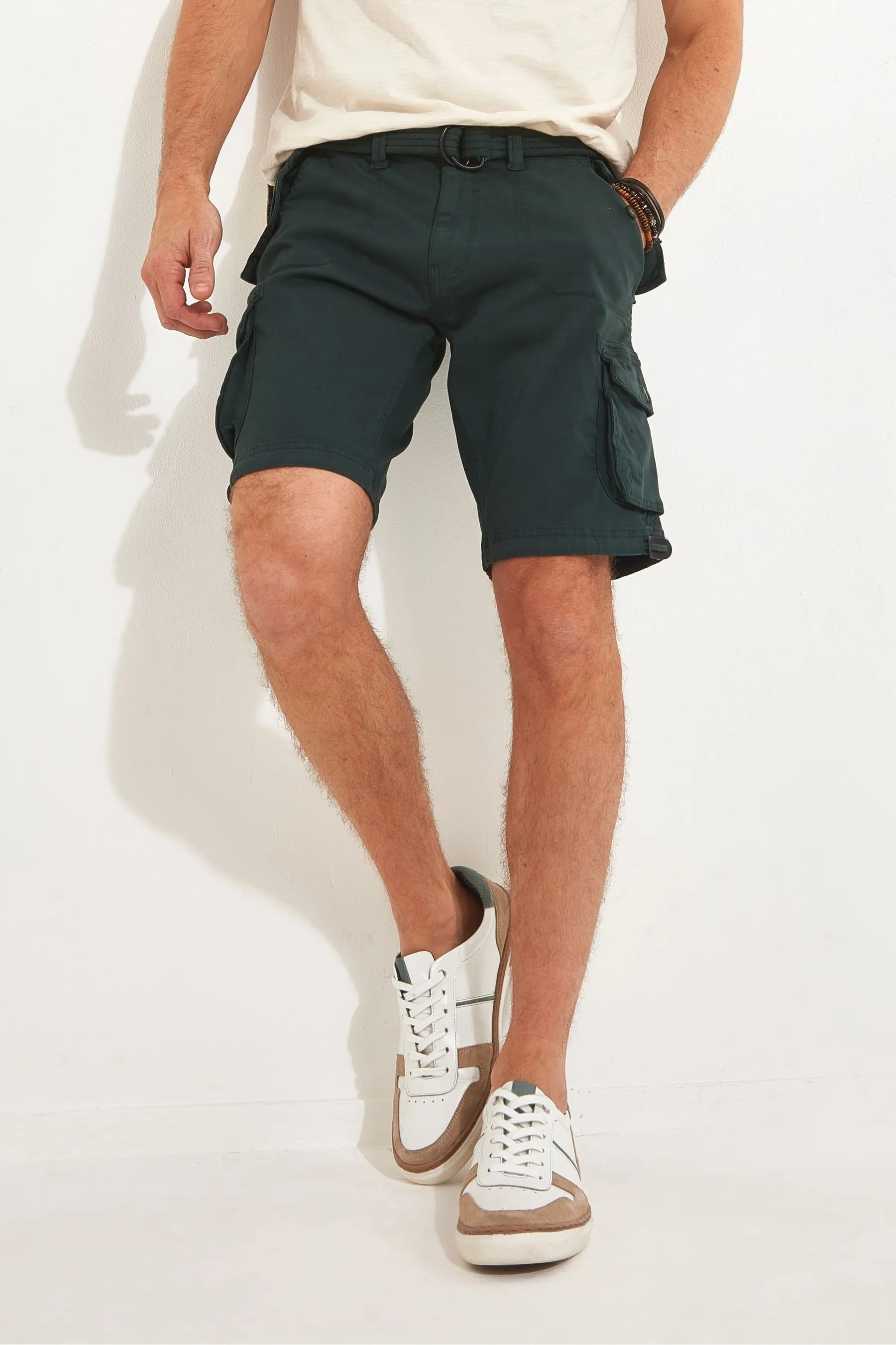 Joe Browns multitasche al ginocchio Con cintura shorts cargo mimetici vestibilità comoda