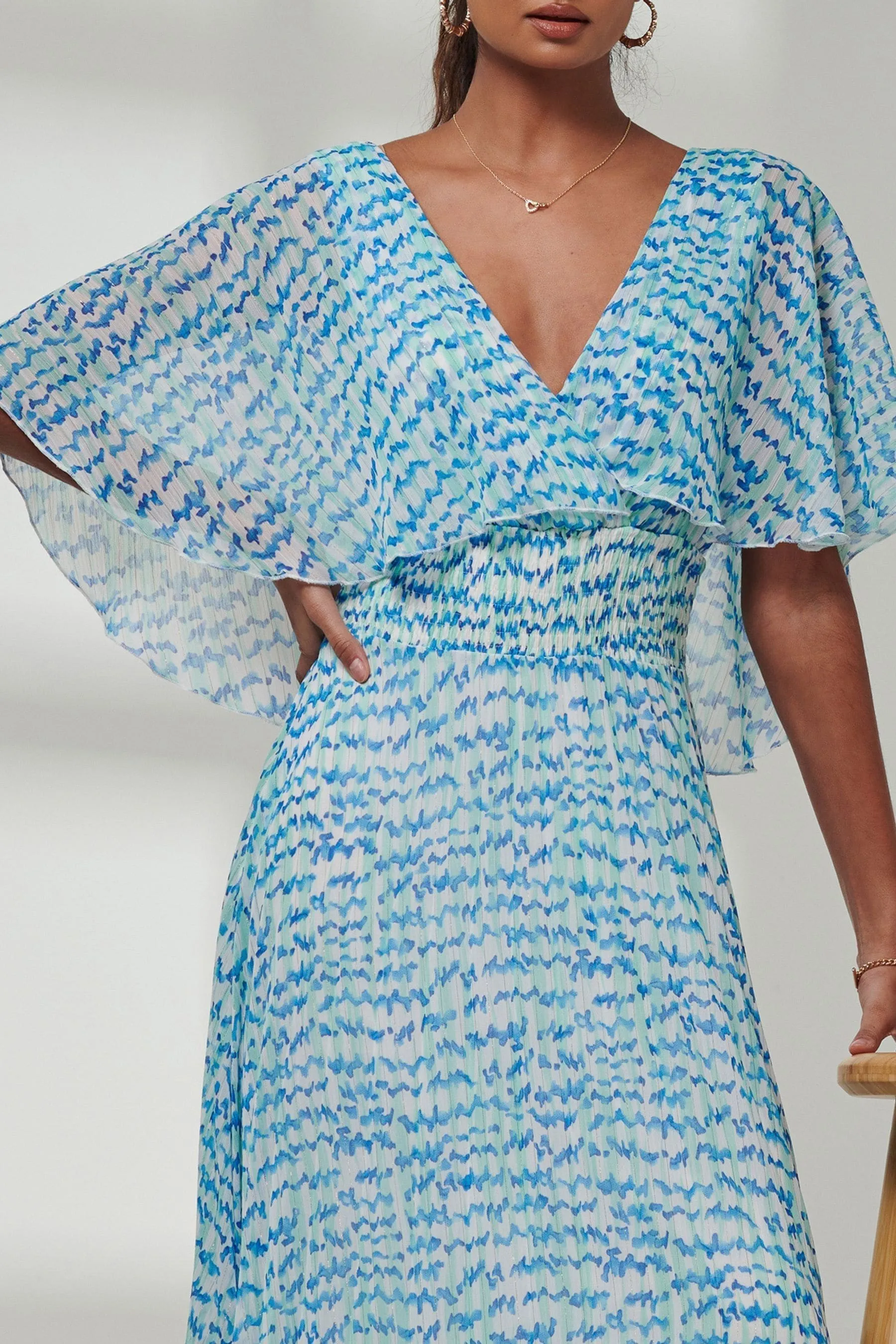Jolie Moi Kyra - A pieghe - Abito maxi in chiffon