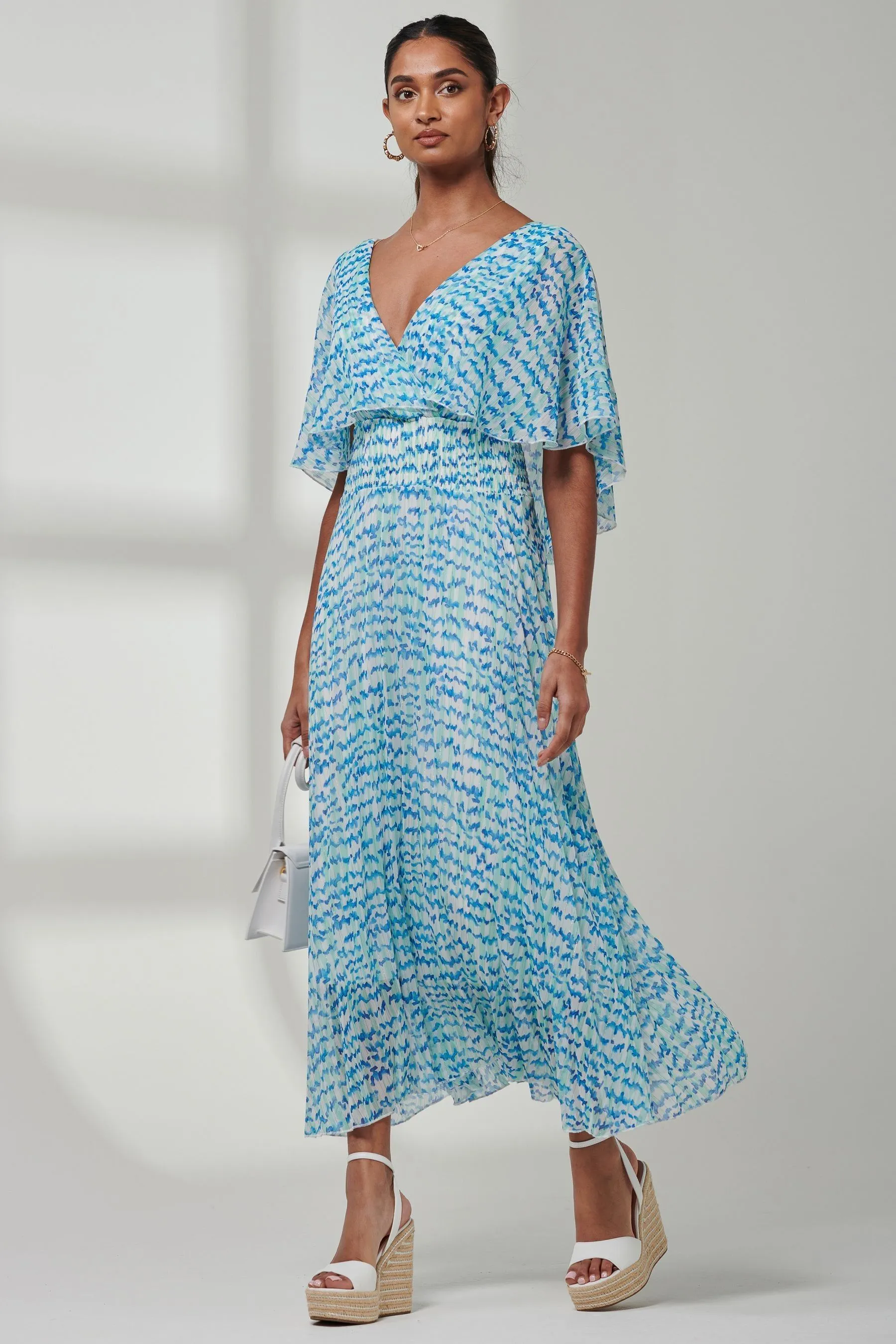 Jolie Moi Kyra - A pieghe - Abito maxi in chiffon