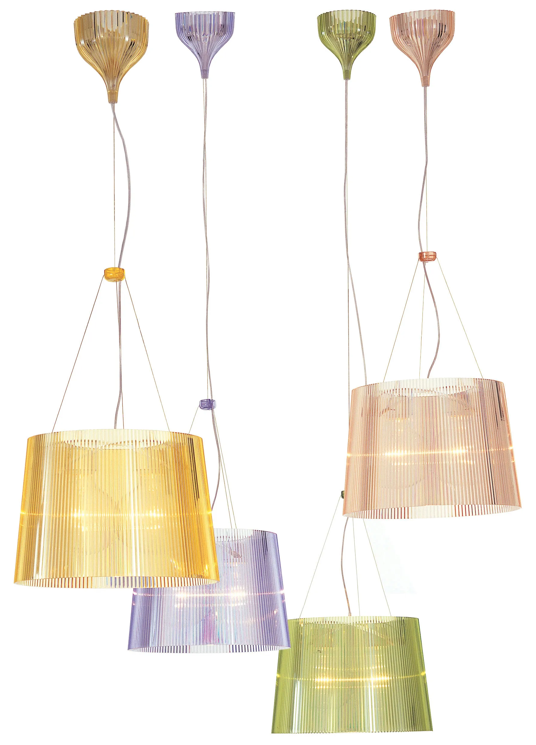  KARTELL   GÉ METALLISÉ - Suspension | Jaune