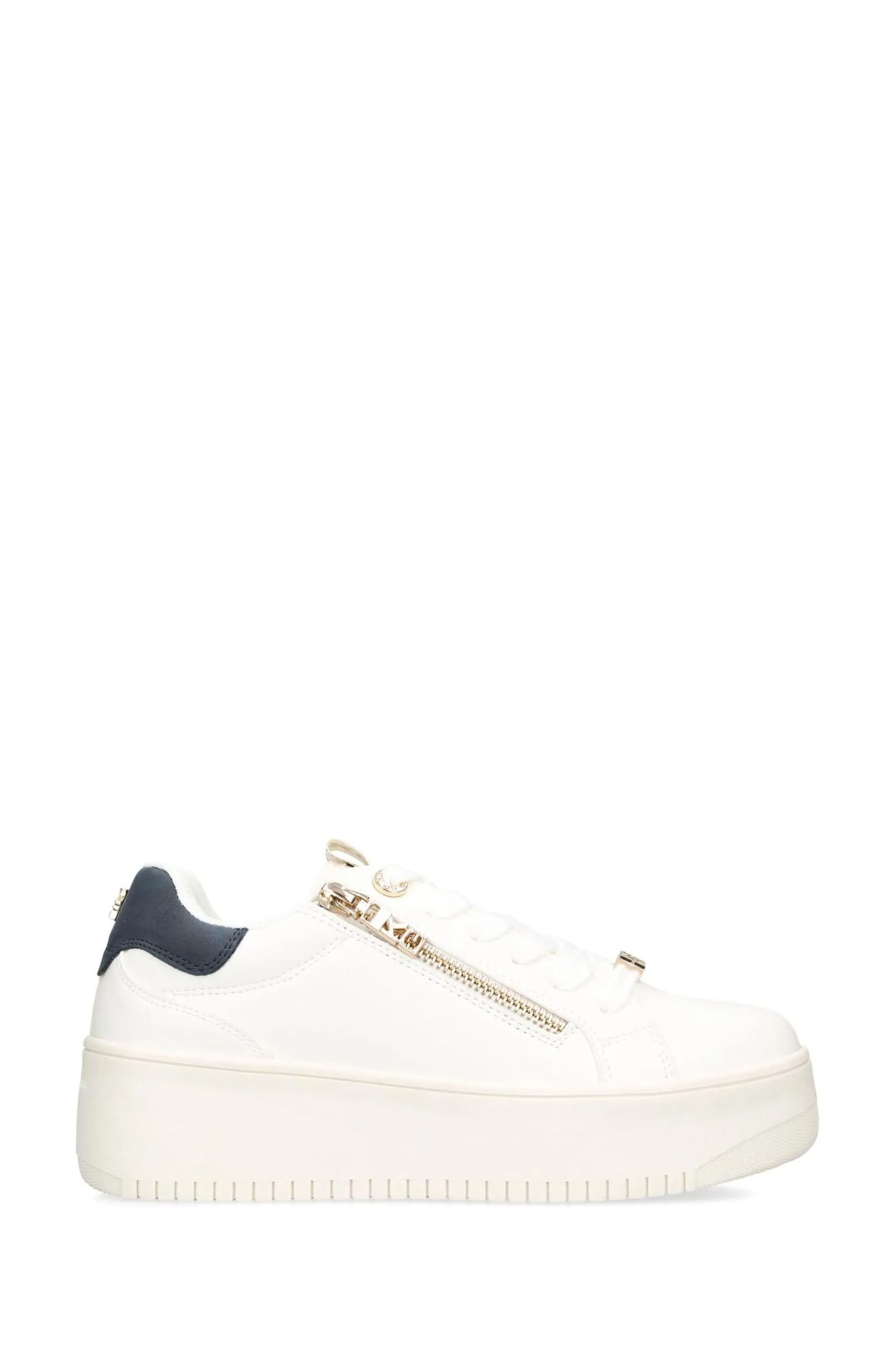 KG Kurt Geiger - Leslie - Scarpe da ginnastica con zip laterale    