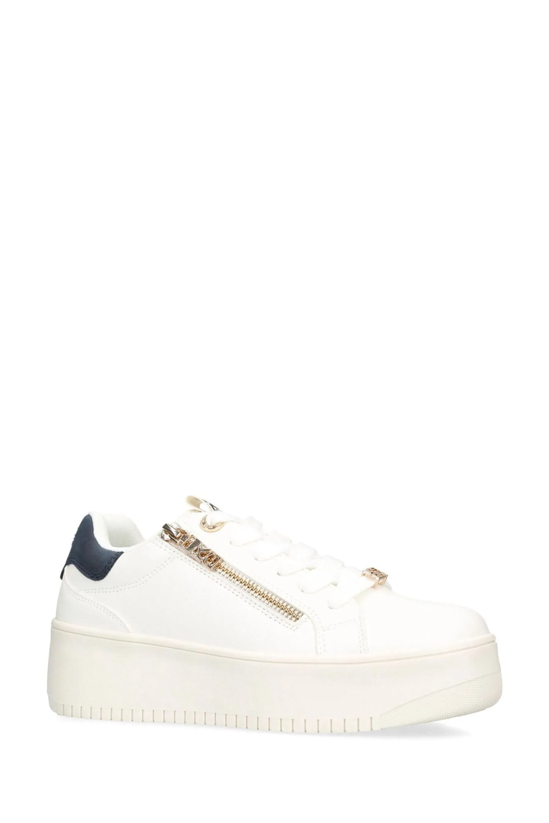 KG Kurt Geiger - Leslie - Scarpe da ginnastica con zip laterale    