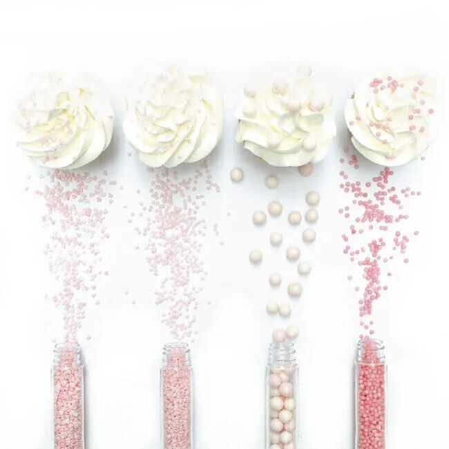 Kit di zuccherini rosa 68 gr - Scrapcooking