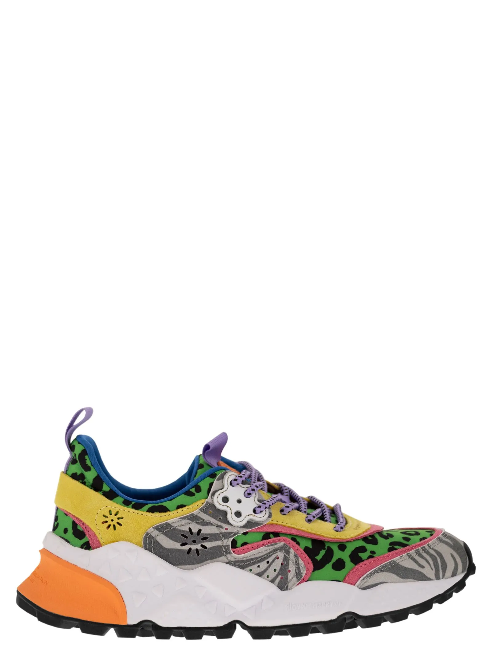 KOTETSU – Sneakers in suede e tessuto tecnico