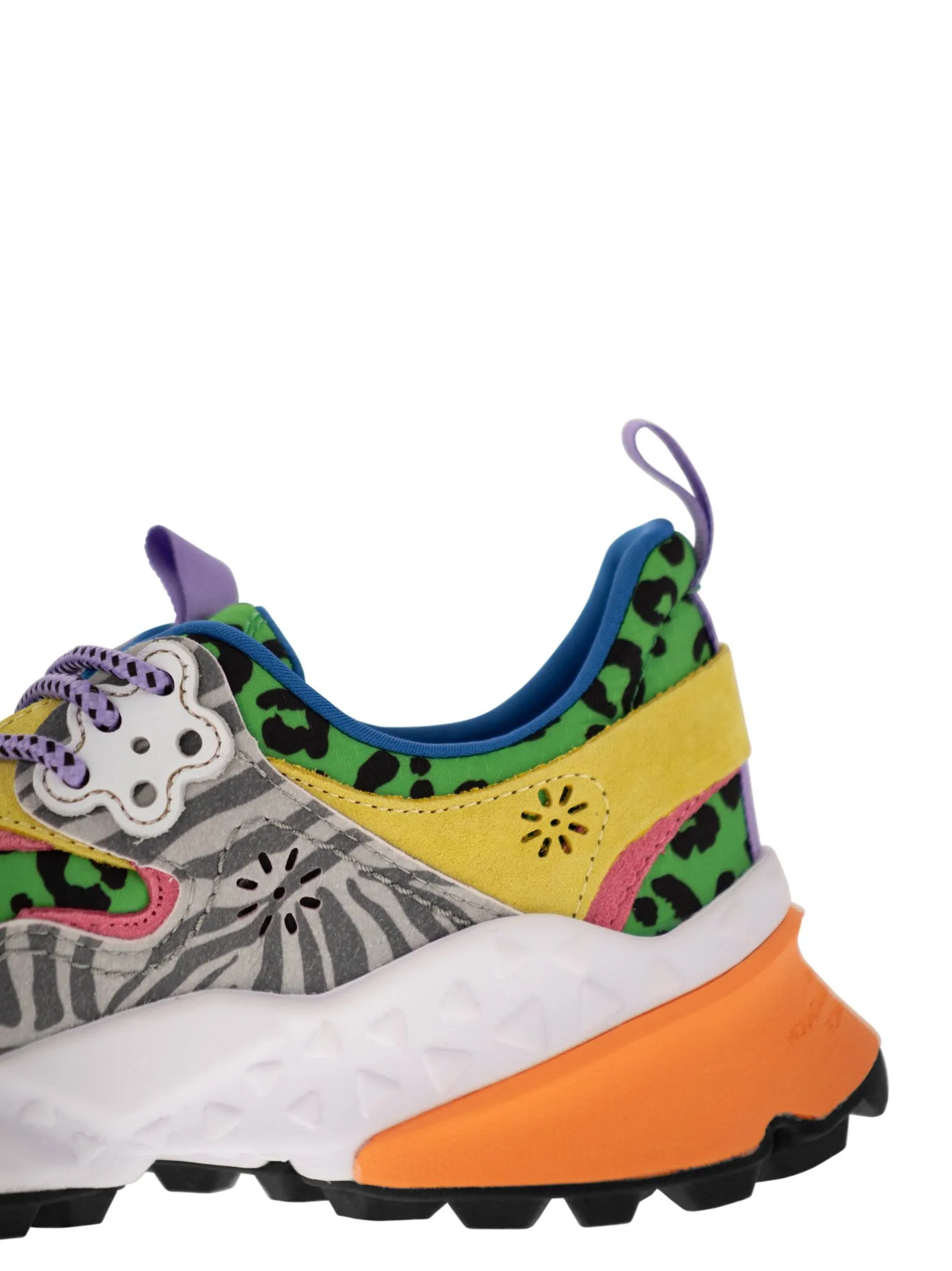 KOTETSU – Sneakers in suede e tessuto tecnico