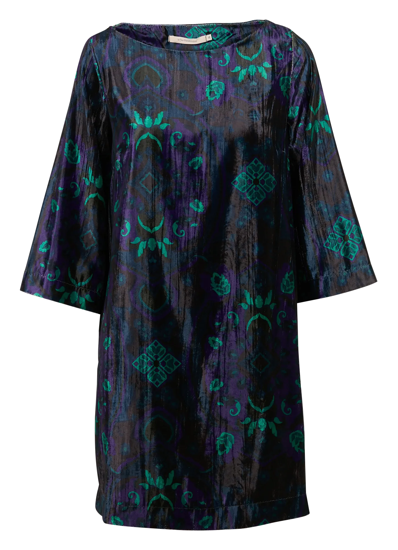  LA FEE MARABOUTEE   Abito corto a trapezio stampato | Multicolore