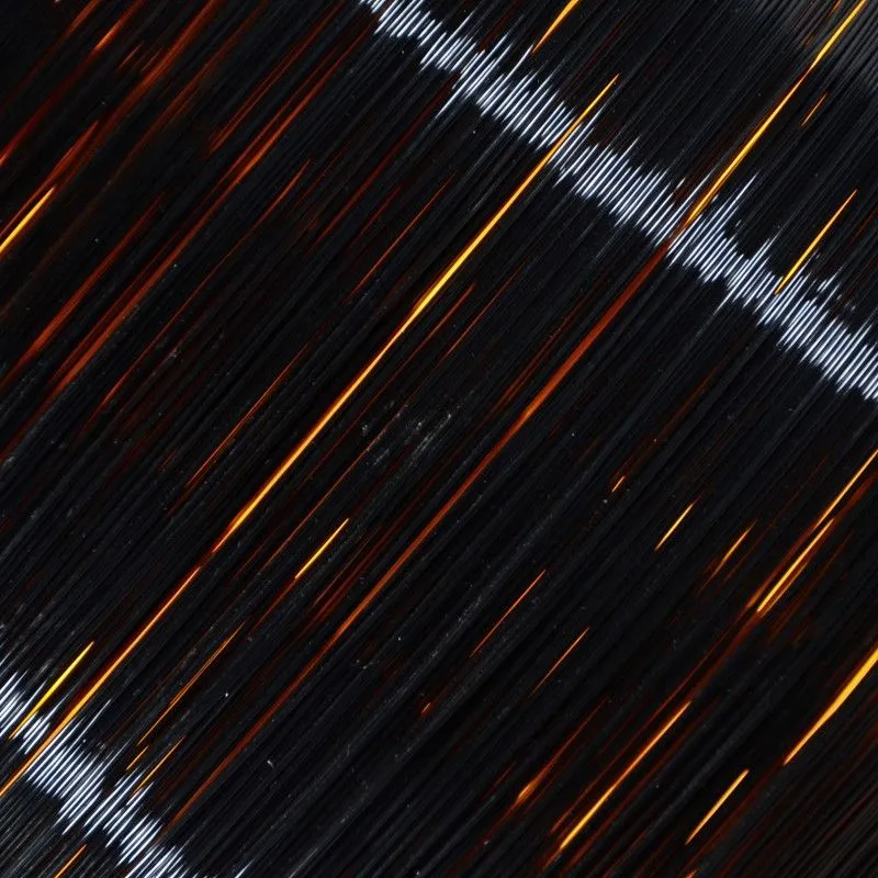 Lampada a sospensione 'Como 38' moderna nera/plastica - adatta per LED / interna