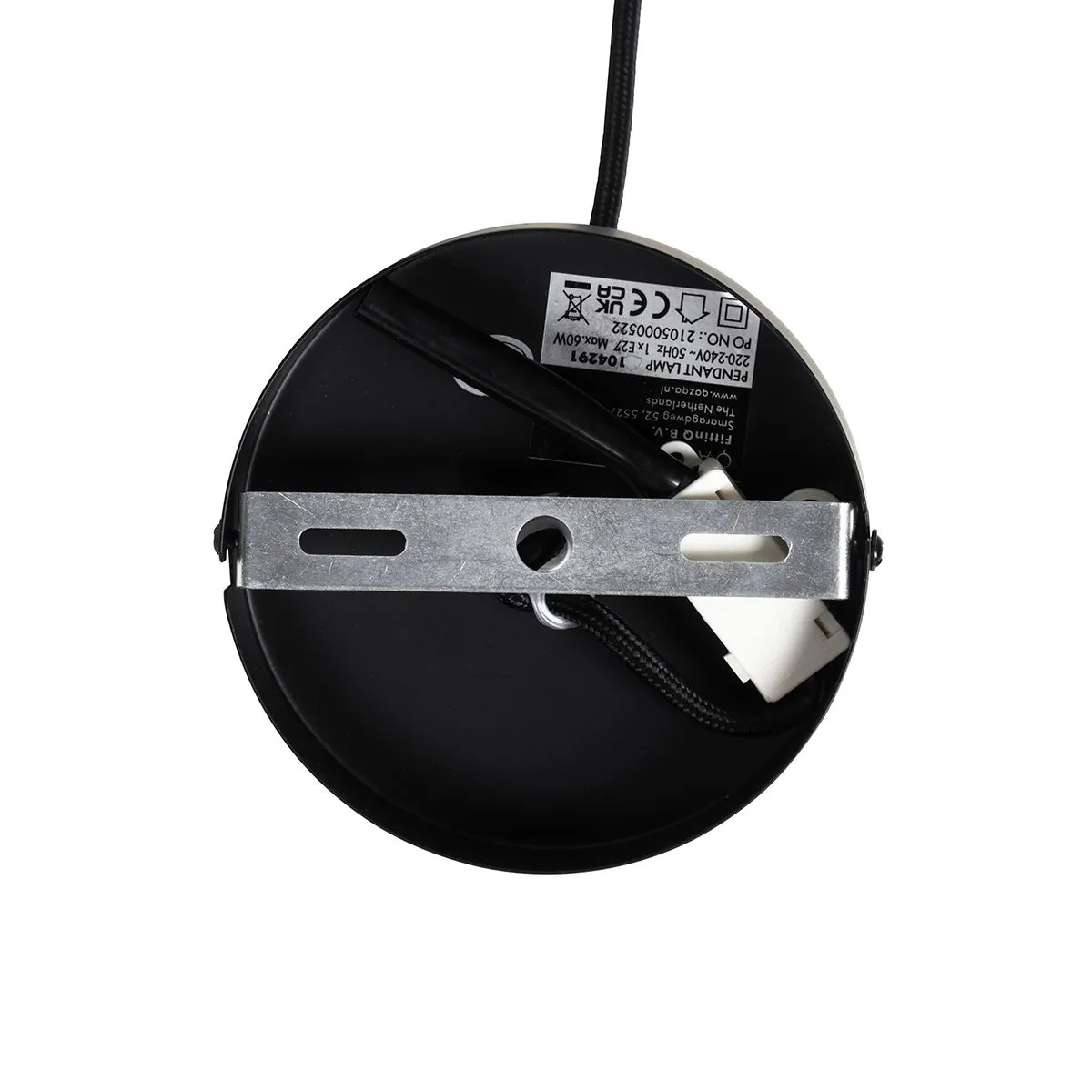 Lampada a sospensione intelligente in rattan 49 cm incl. WiFi G95 - Michelle