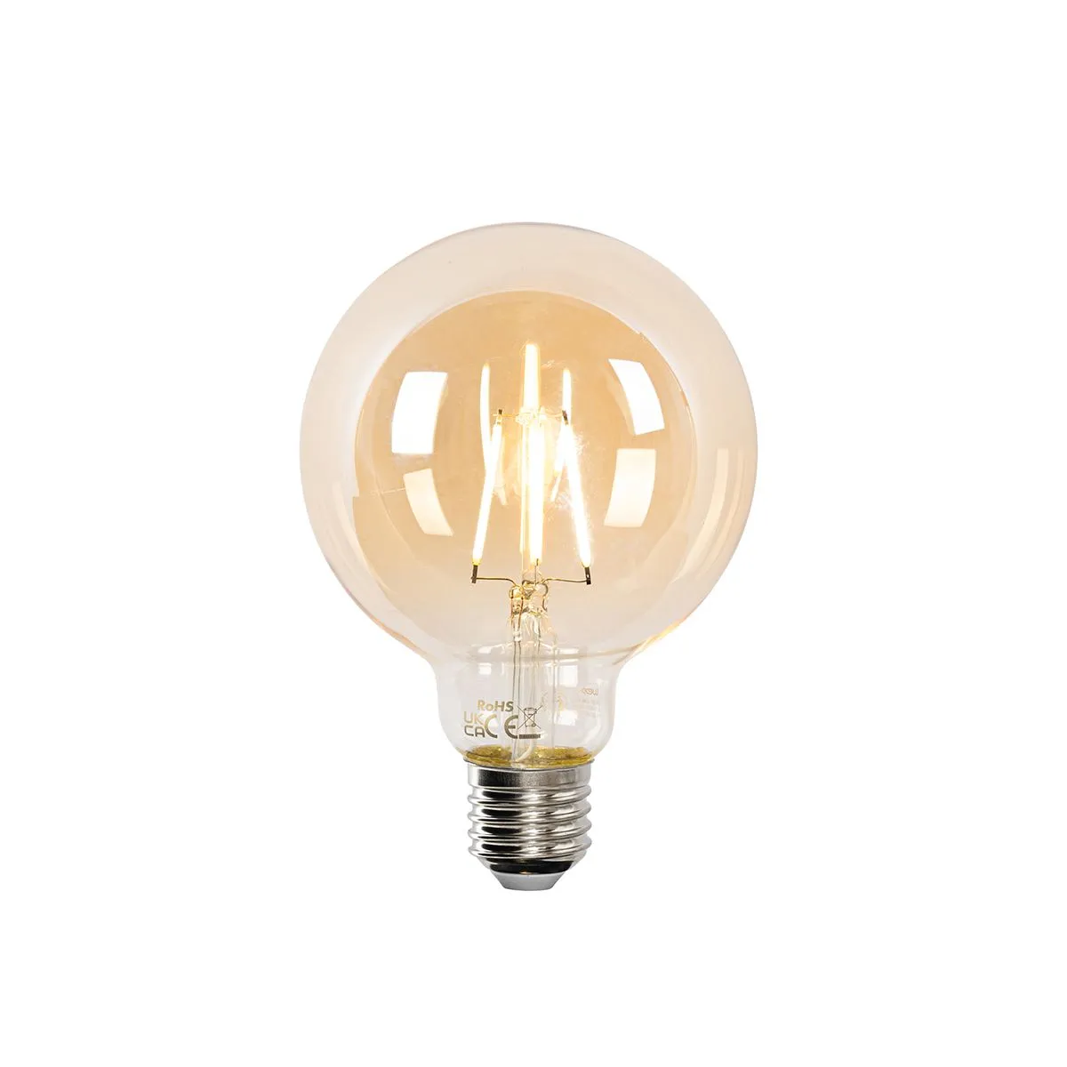 Lampada a sospensione intelligente in rattan 49 cm incl. WiFi G95 - Michelle