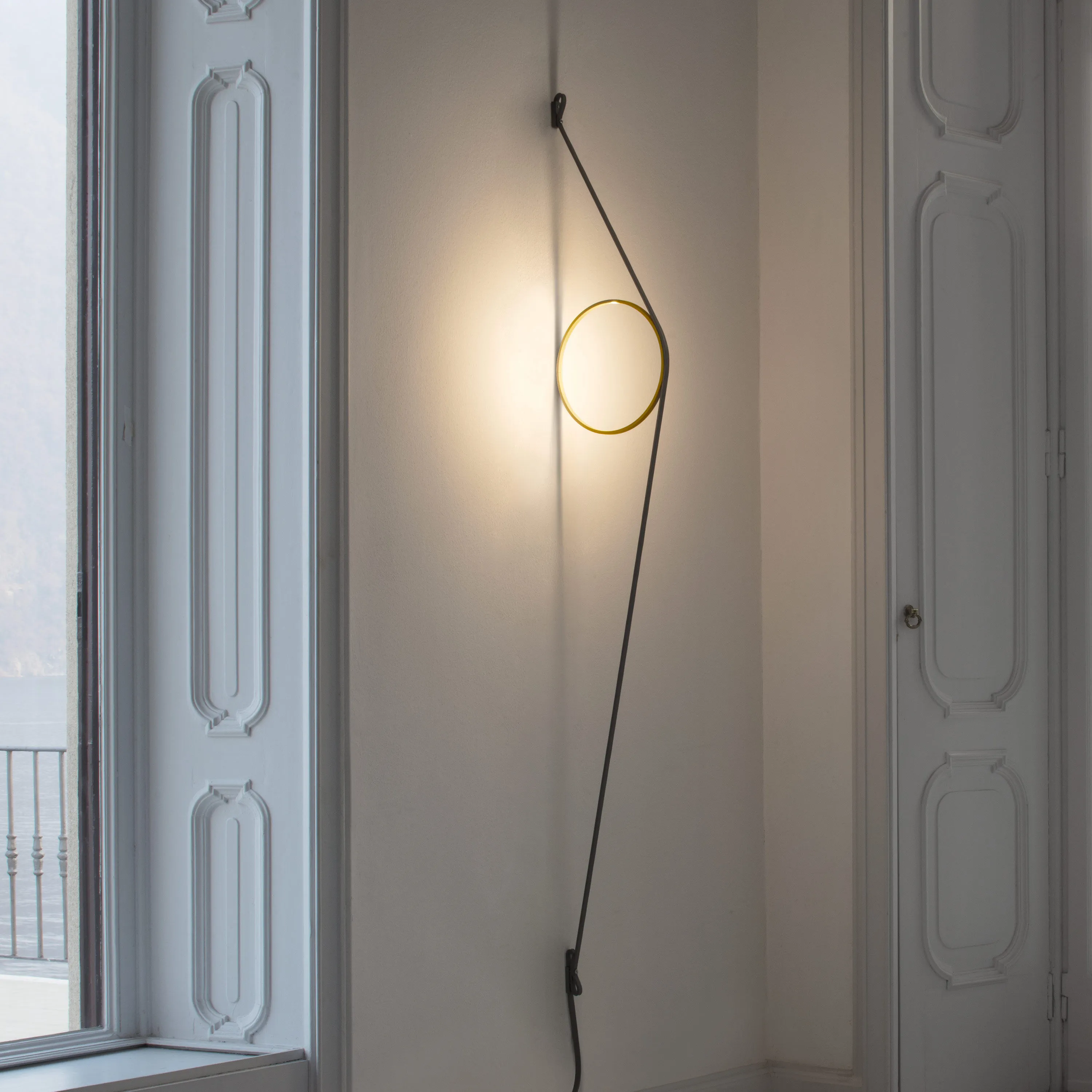 Lampada Wirering Grey da Parete 