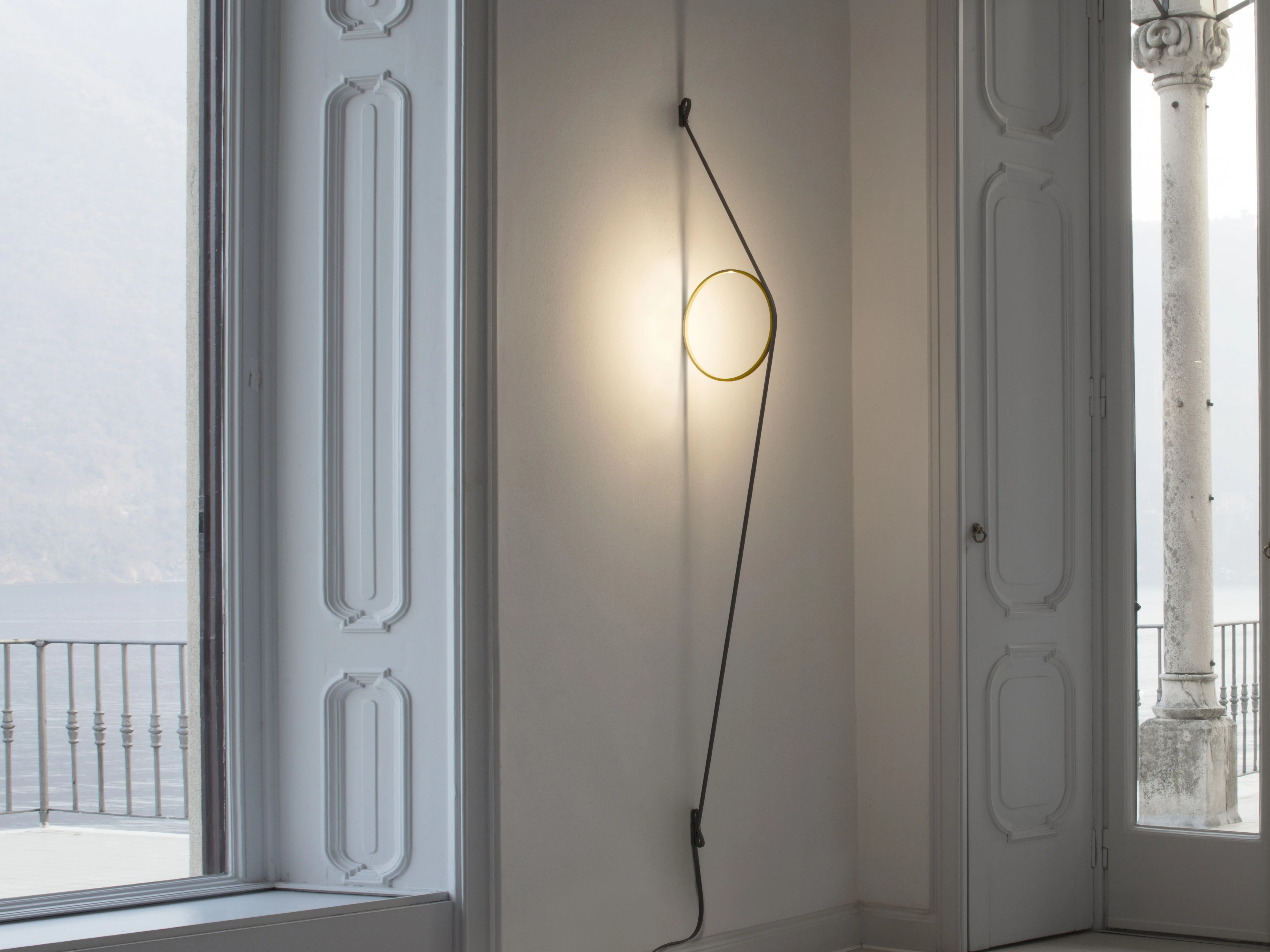 Lampada Wirering Grey da Parete 