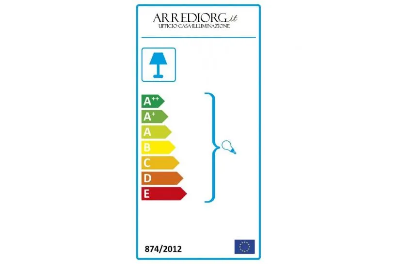 Lampadario a sospensione di design moderno MODICA W10 Nero Ottone