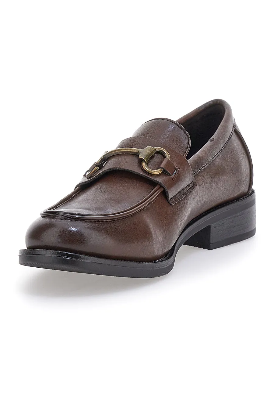   LE HAVRE PARIS Mocassino Marroni con Morsetto Le Havre Paris 2Y35562