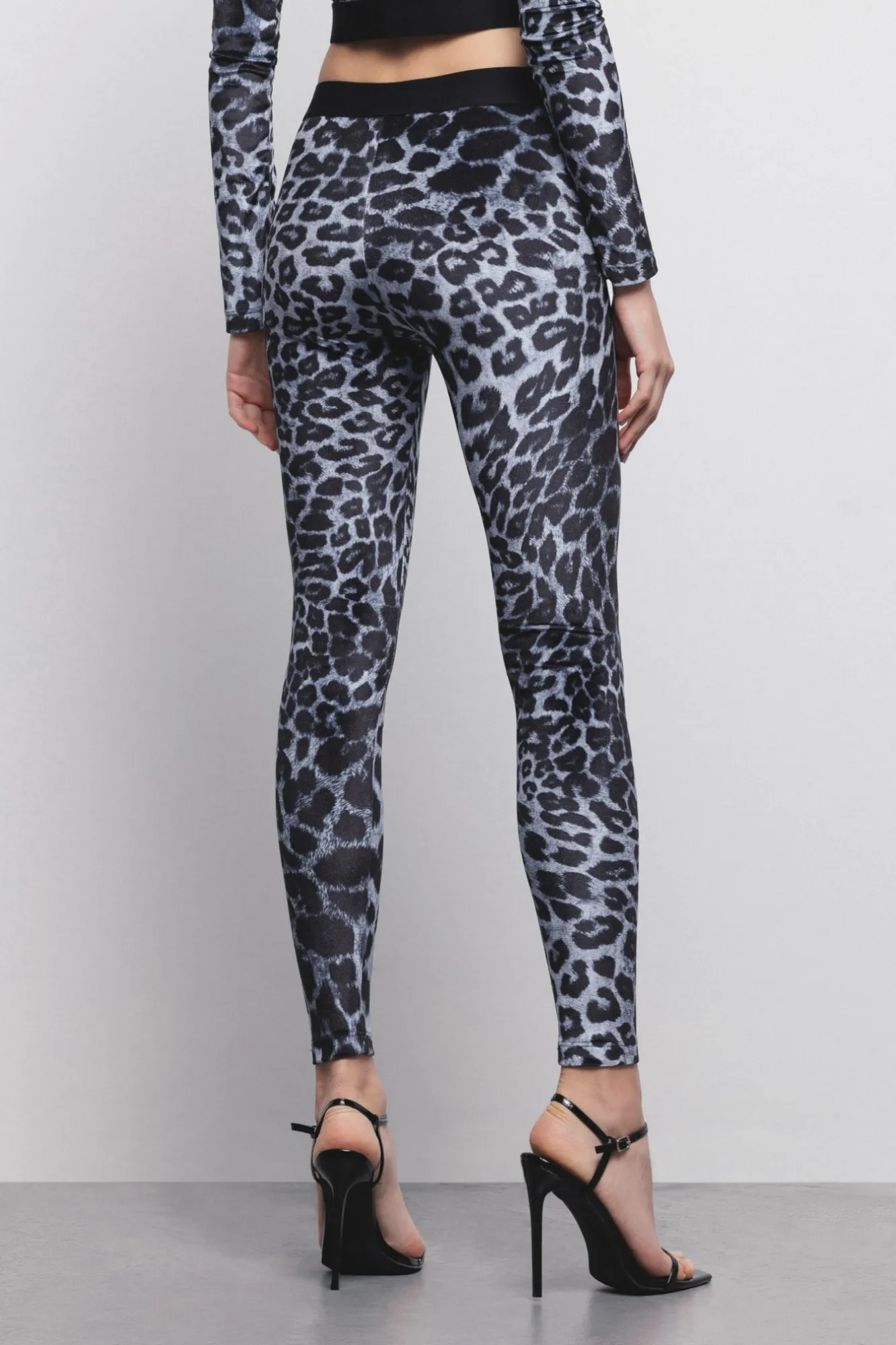LEGGINGS CON ELASTICO LOGATO IN VITA- - Gaëlle Paris