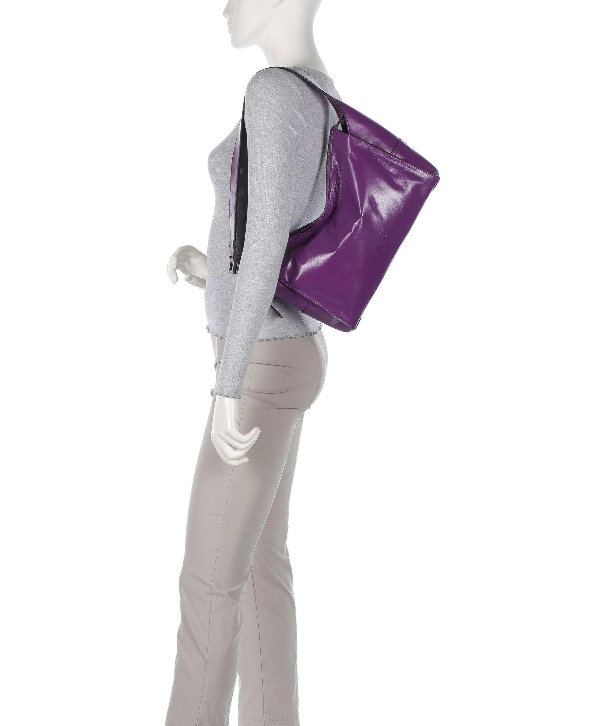  Liebeskind Lou 2 Paper Touch M Borsa hobo pelle mora  