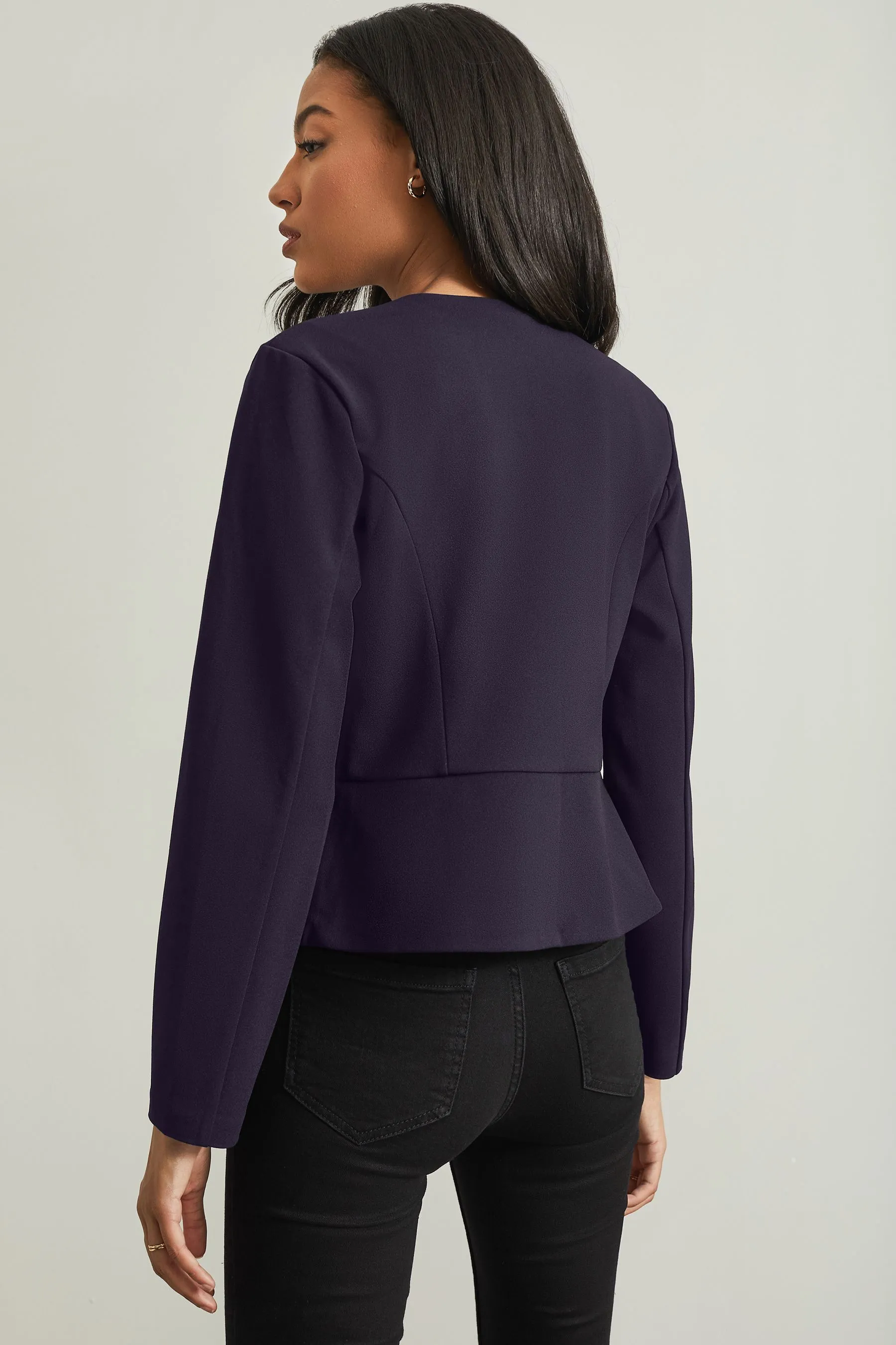 Lipsy Corto - Giacca stile blazer senza colletto