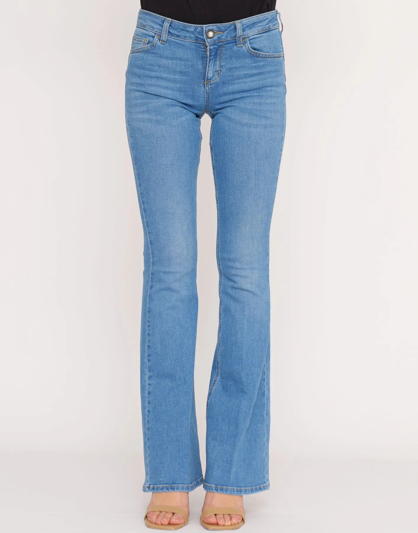 LIU-JO Jeans a zampa lavaggio chiaro