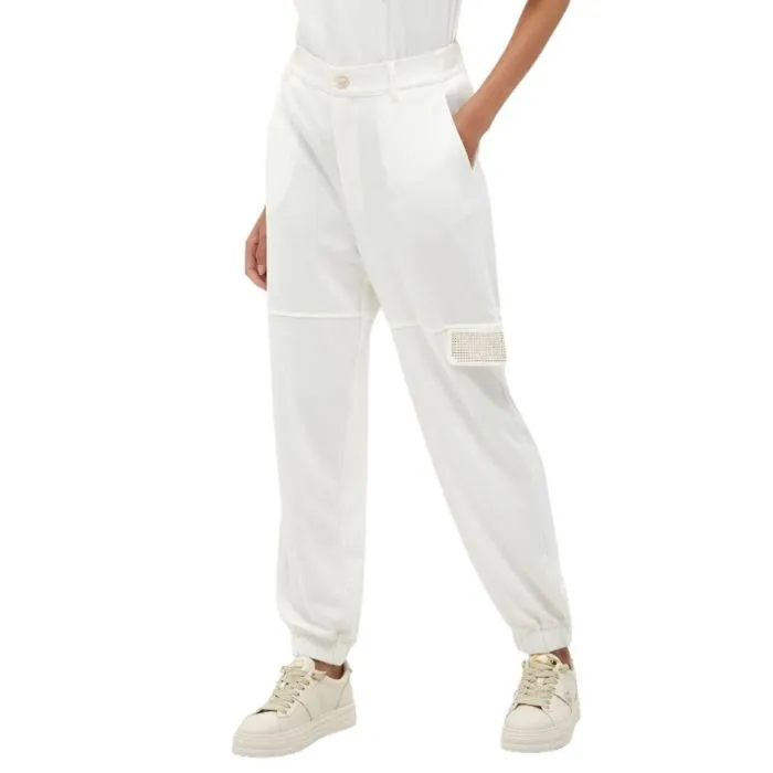 Liu Jo Pantalone Cargo Con Borchie