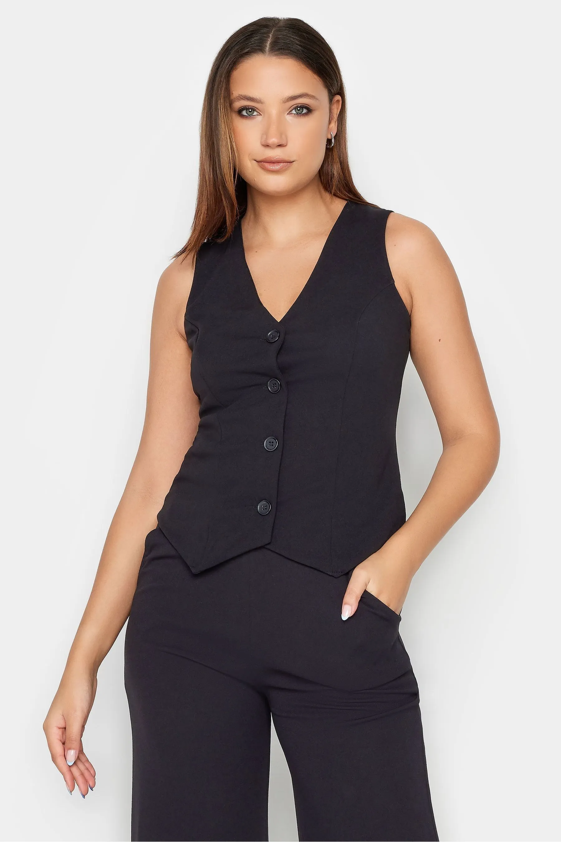 Long Tall Sally - Gilet in tessuto scuba