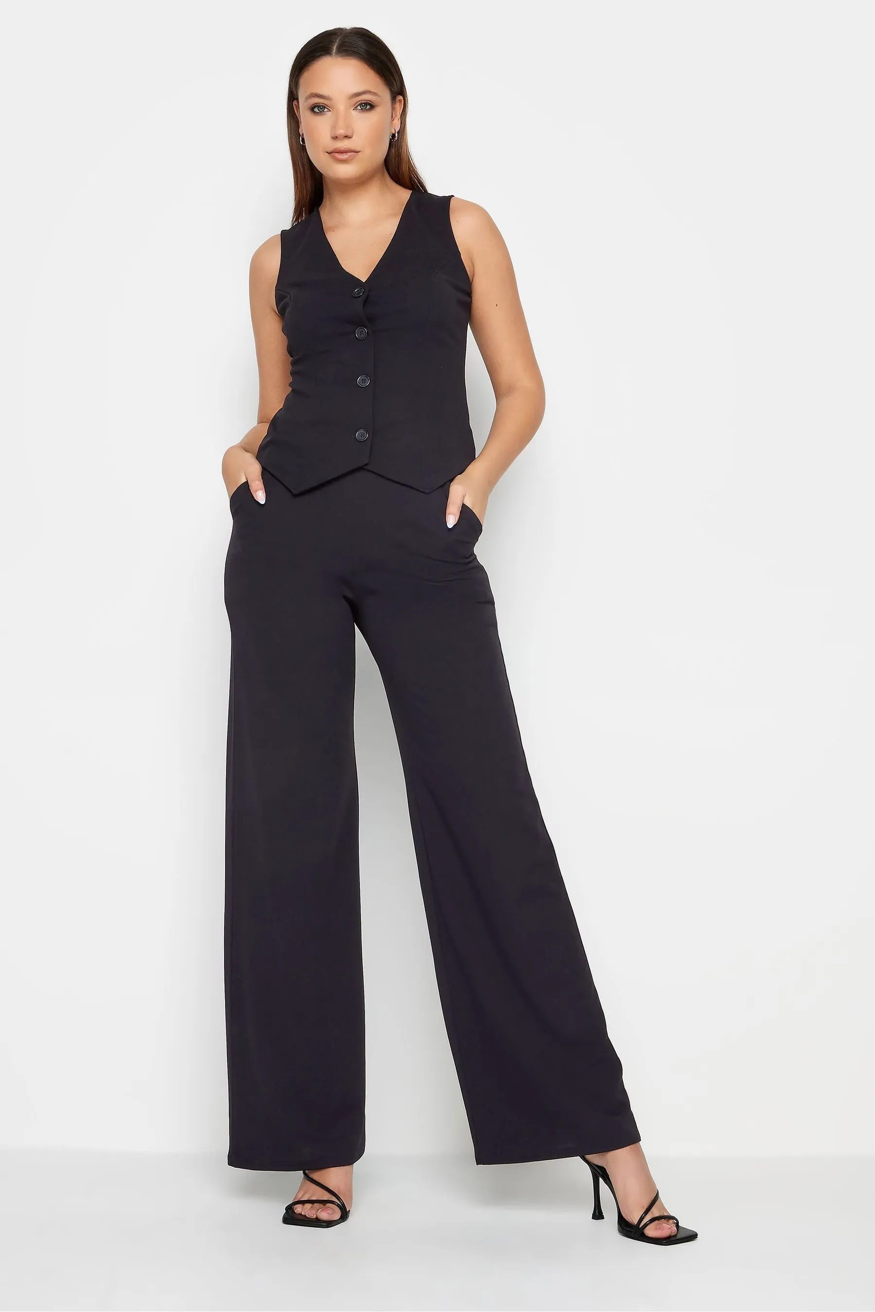 Long Tall Sally - Gilet in tessuto scuba