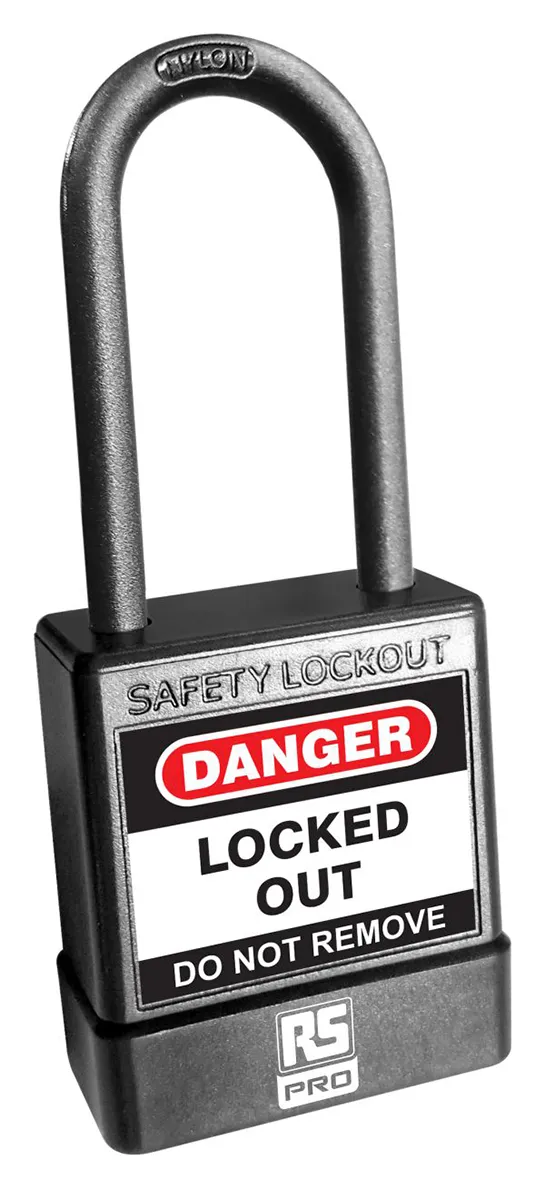 Lucchetti di sicurezza con blocco RS PRO in ABS, Nylon, grillo da 5mm