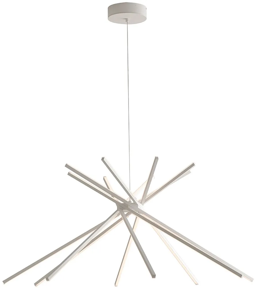 LUCE ambiente Design sospensione Shanghai LED bianco