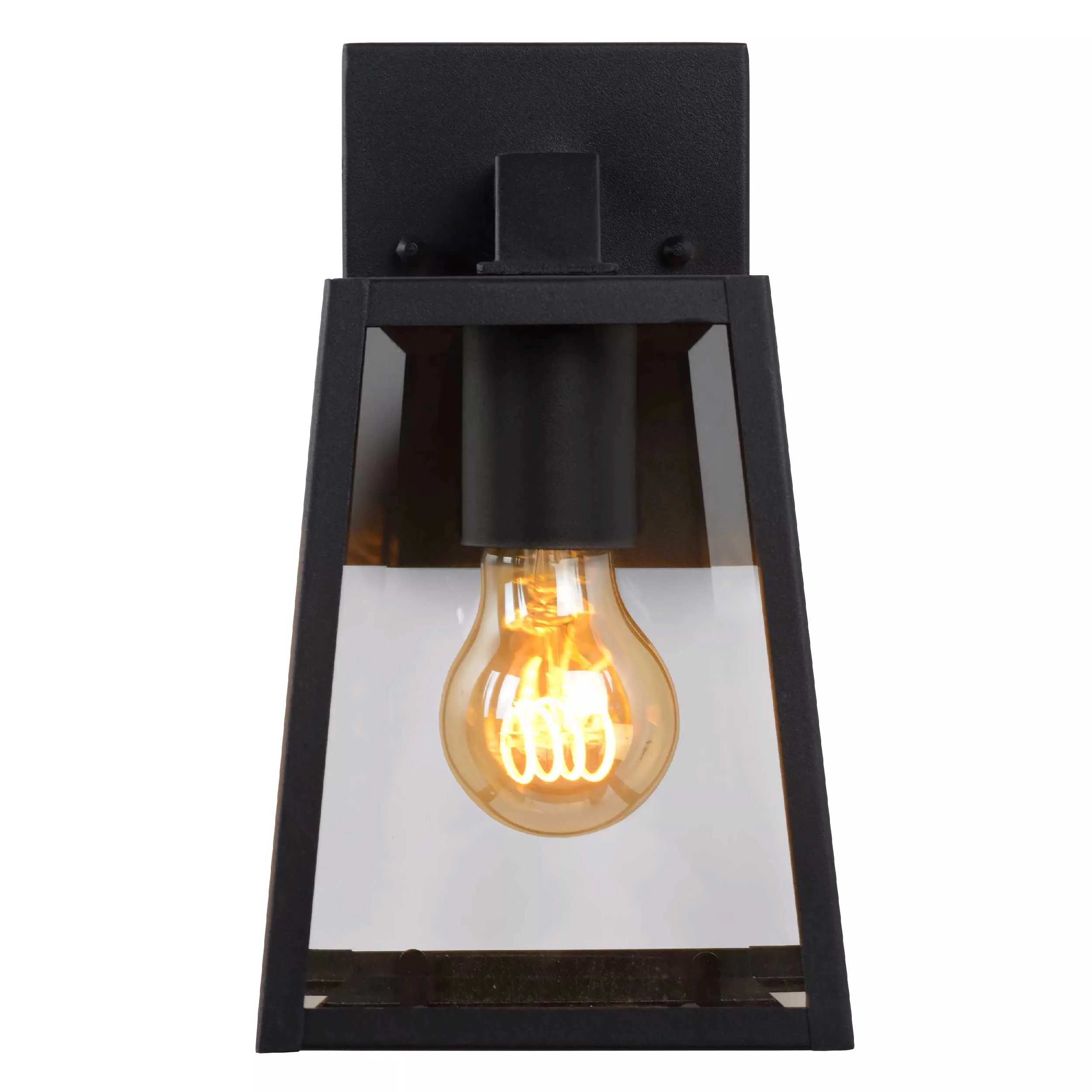 Lucide  Applique da parete moderna per esterni piccola in metallo e diffusore in vetro Matslot - 40W