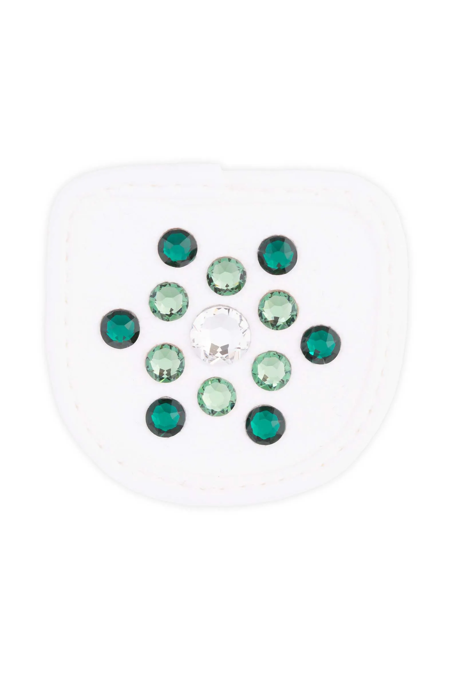 Magic Tack Toppe per guanti da equitazione Glossy Green By Nina Kaupp