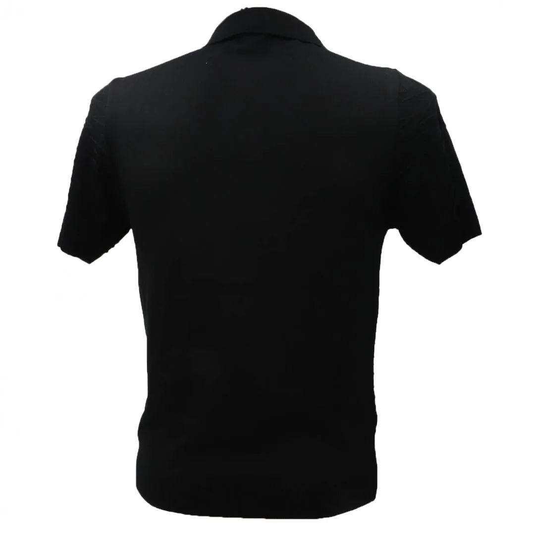 MAGLIA MOD POLO STRUTTURATA Nero