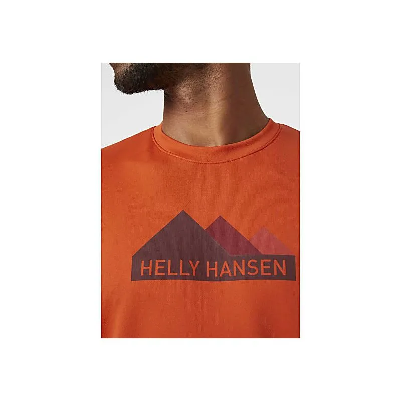Maglietta Helly Hansen HH Tech Graphic (Patrol Orange) uomo