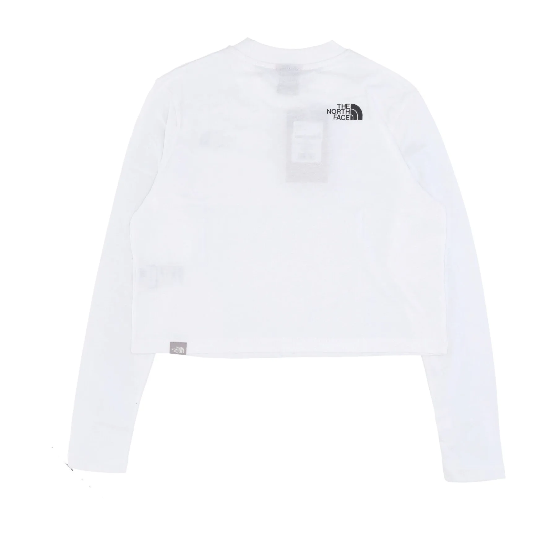 Maglietta Manica Lunga Corta Donna W L/s Crop Tee Gardenia White