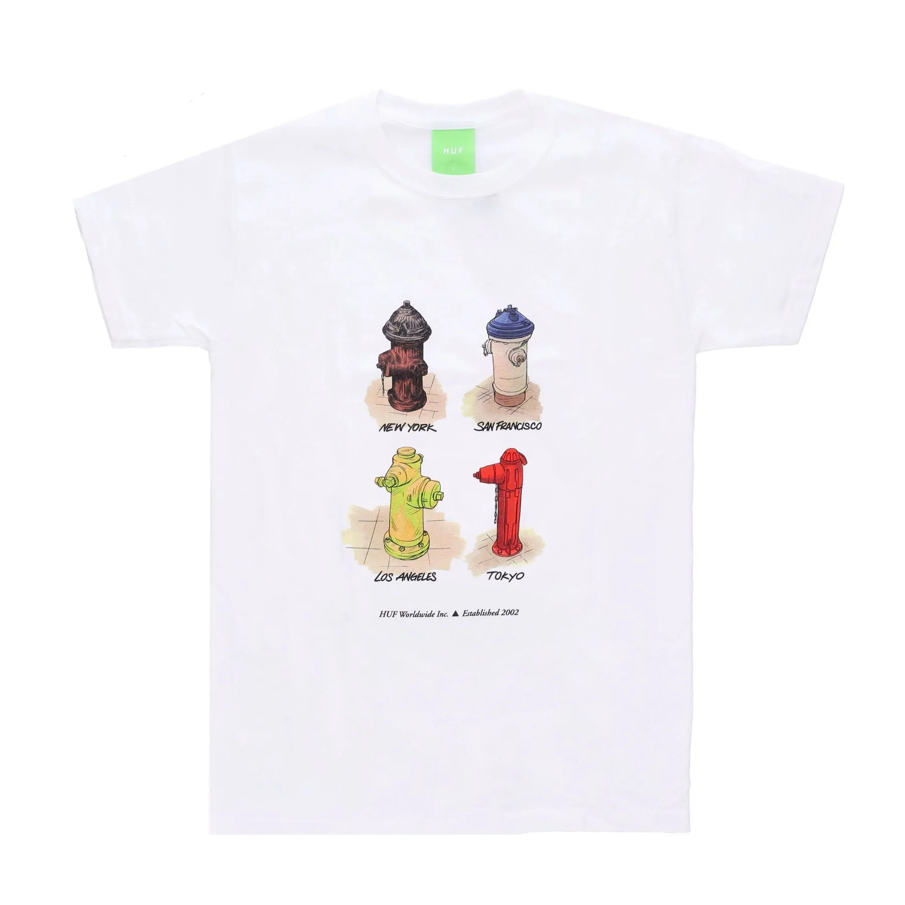 Maglietta Uomo All Cities Tee White