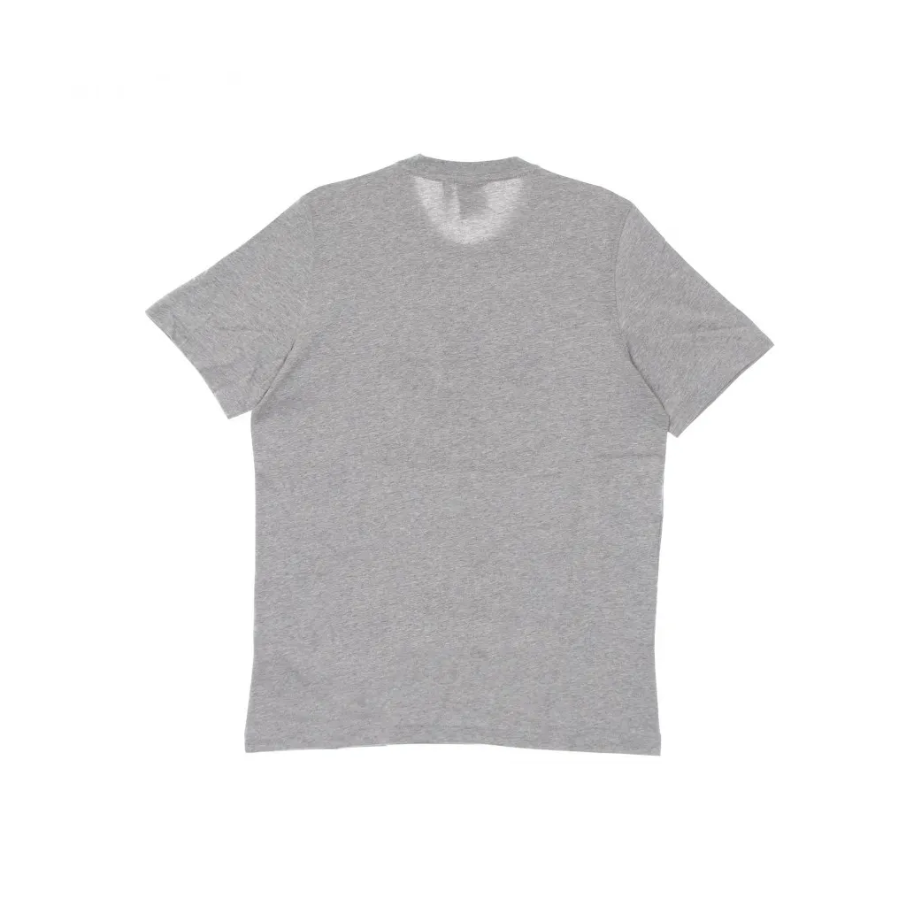 maglietta uomo trefoil tee MEDIUM GREY HEATHER/WHITE