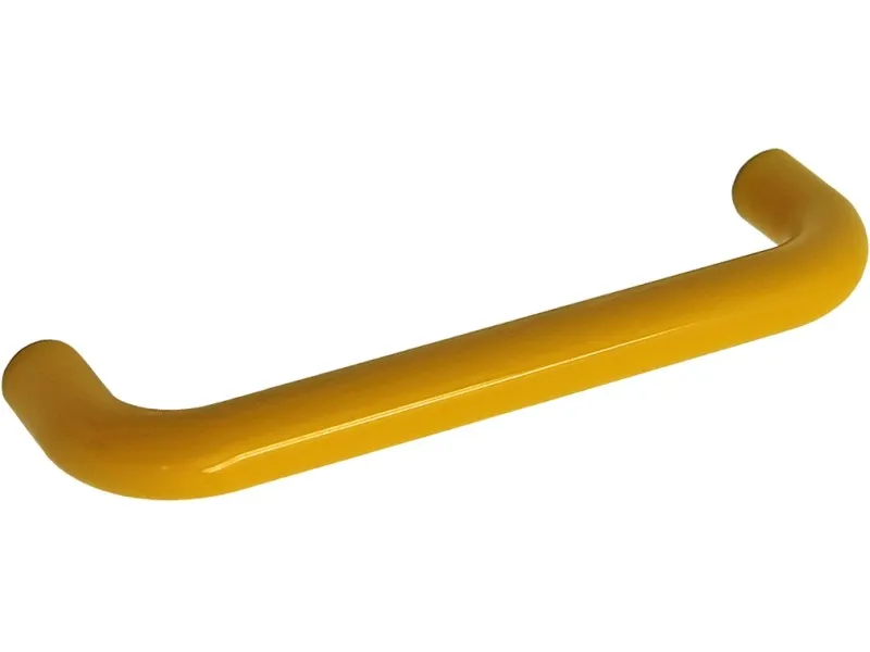Maniglia per mobile 10 mm x 106 mm x 27 mm giallo