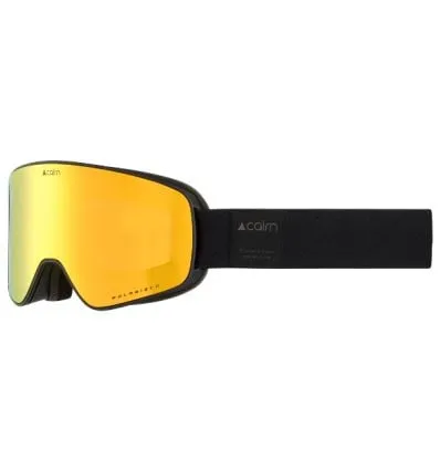 Maschera da sci per adulti Cairn Magnitude Polarized (Mat Black Gold)