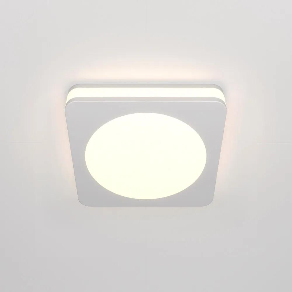 Maytoni  Faretto da incasso a Led moderno con struttura in alluminio Phanton - 7W - 3000k Luce Calda