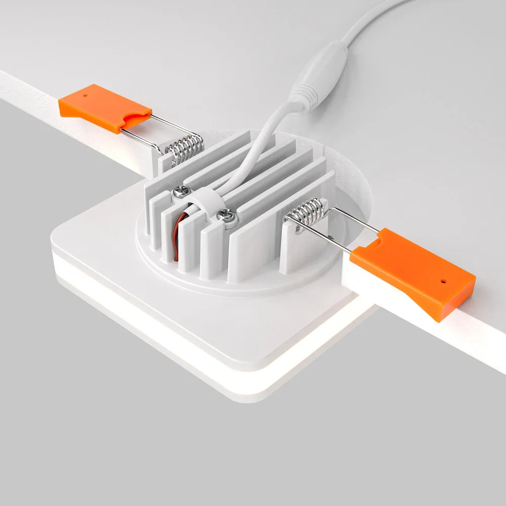 Maytoni  Faretto da incasso a Led moderno con struttura in alluminio Phanton - 7W - 3000k Luce Calda