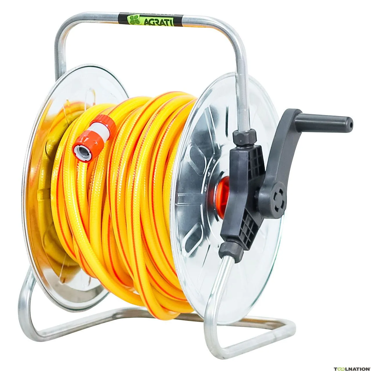 Metal Works 756200341 HS12V Set avvolgitore a parete 50m 1/2 V + tubo 25m 1/2 P
