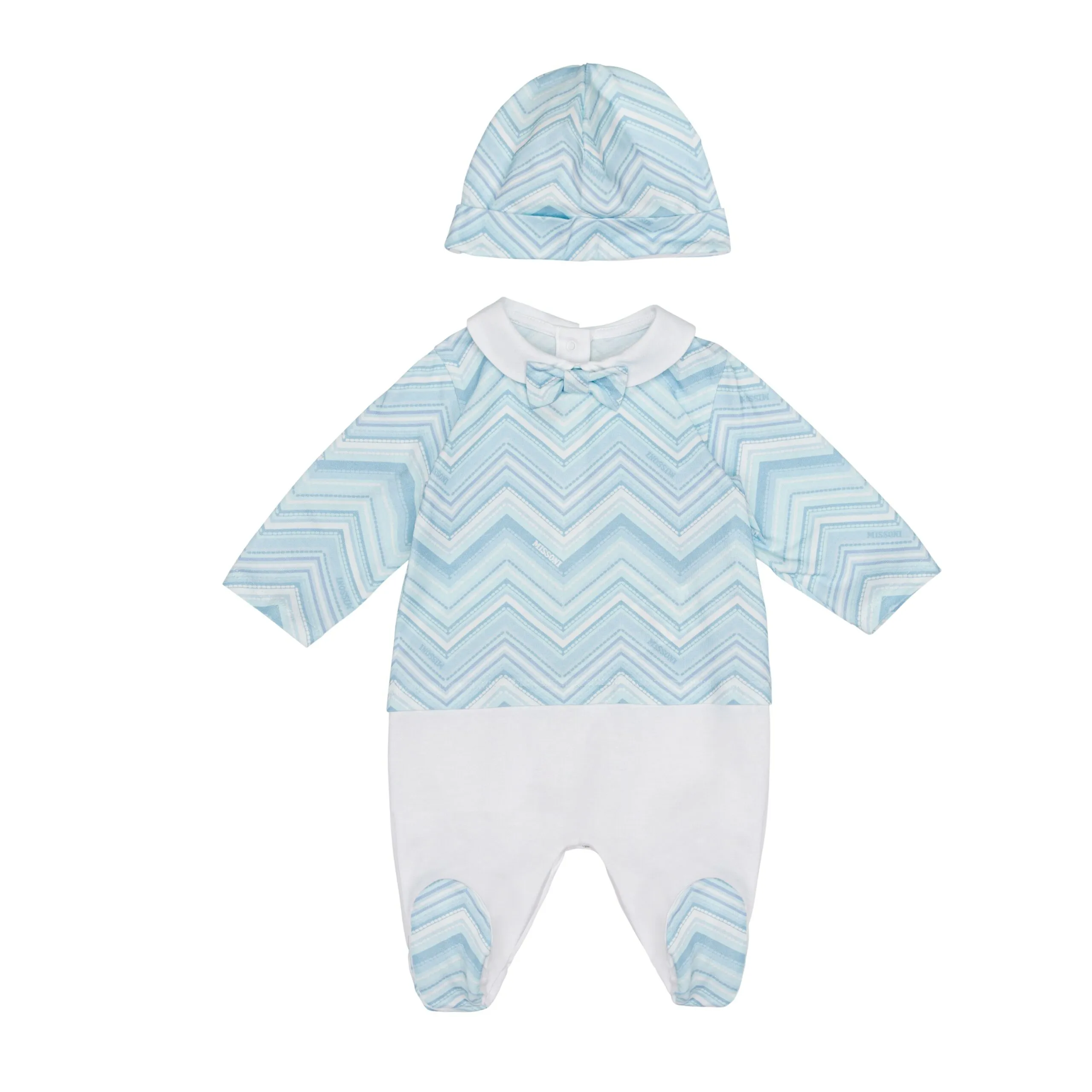 Missoni kit nursery tutina + cappellino