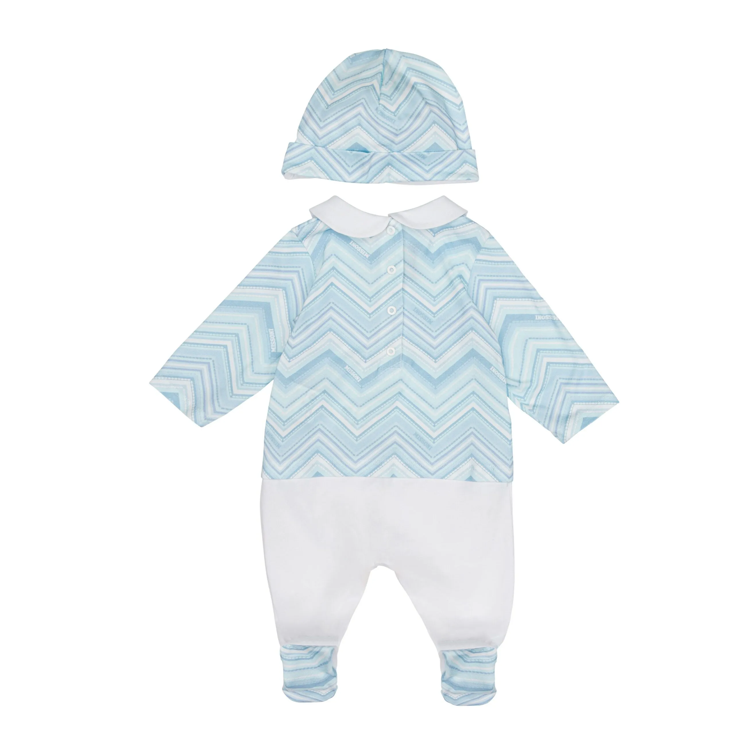 Missoni kit nursery tutina + cappellino