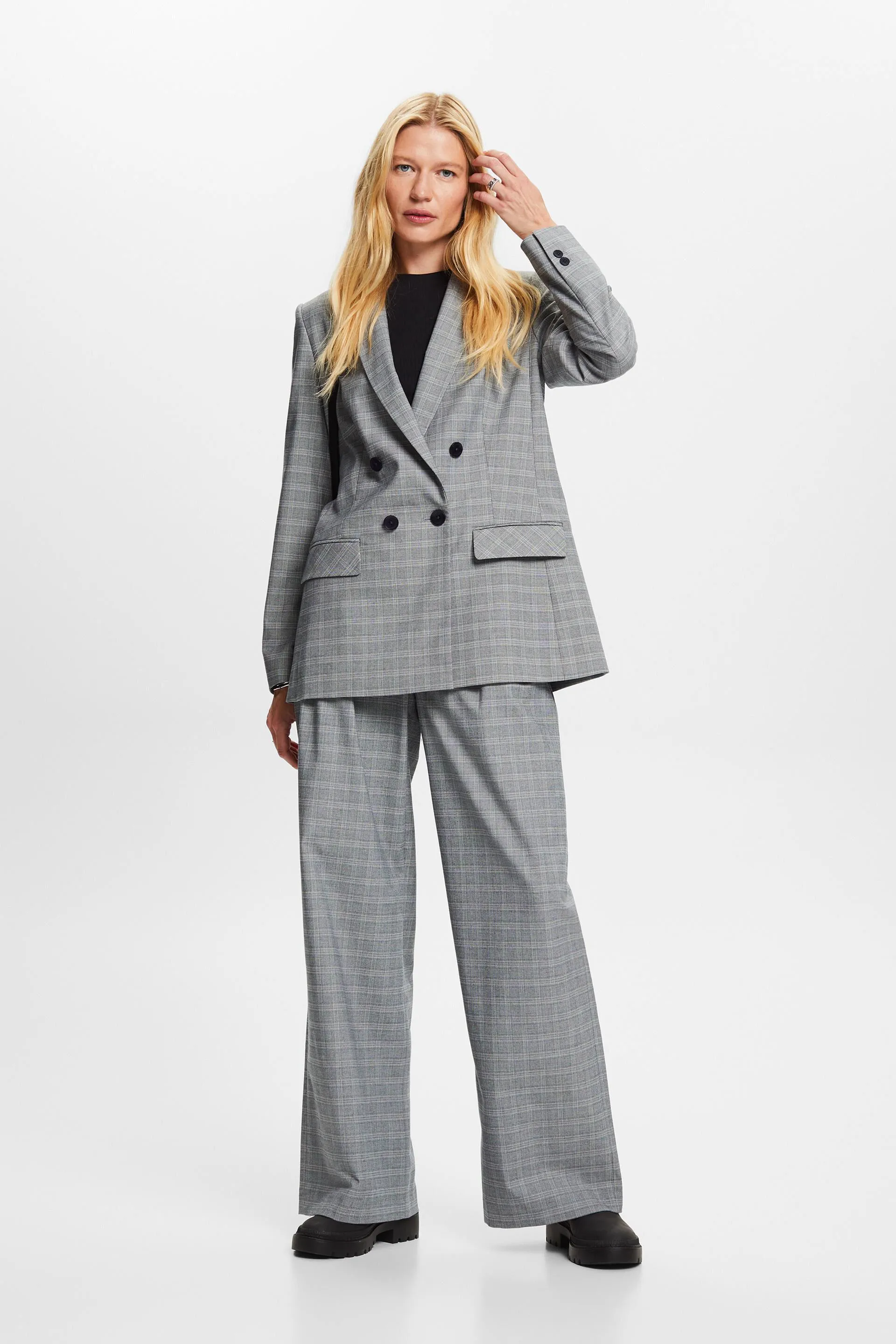 Mix & Match: pantaloni a quadri principe di Galles