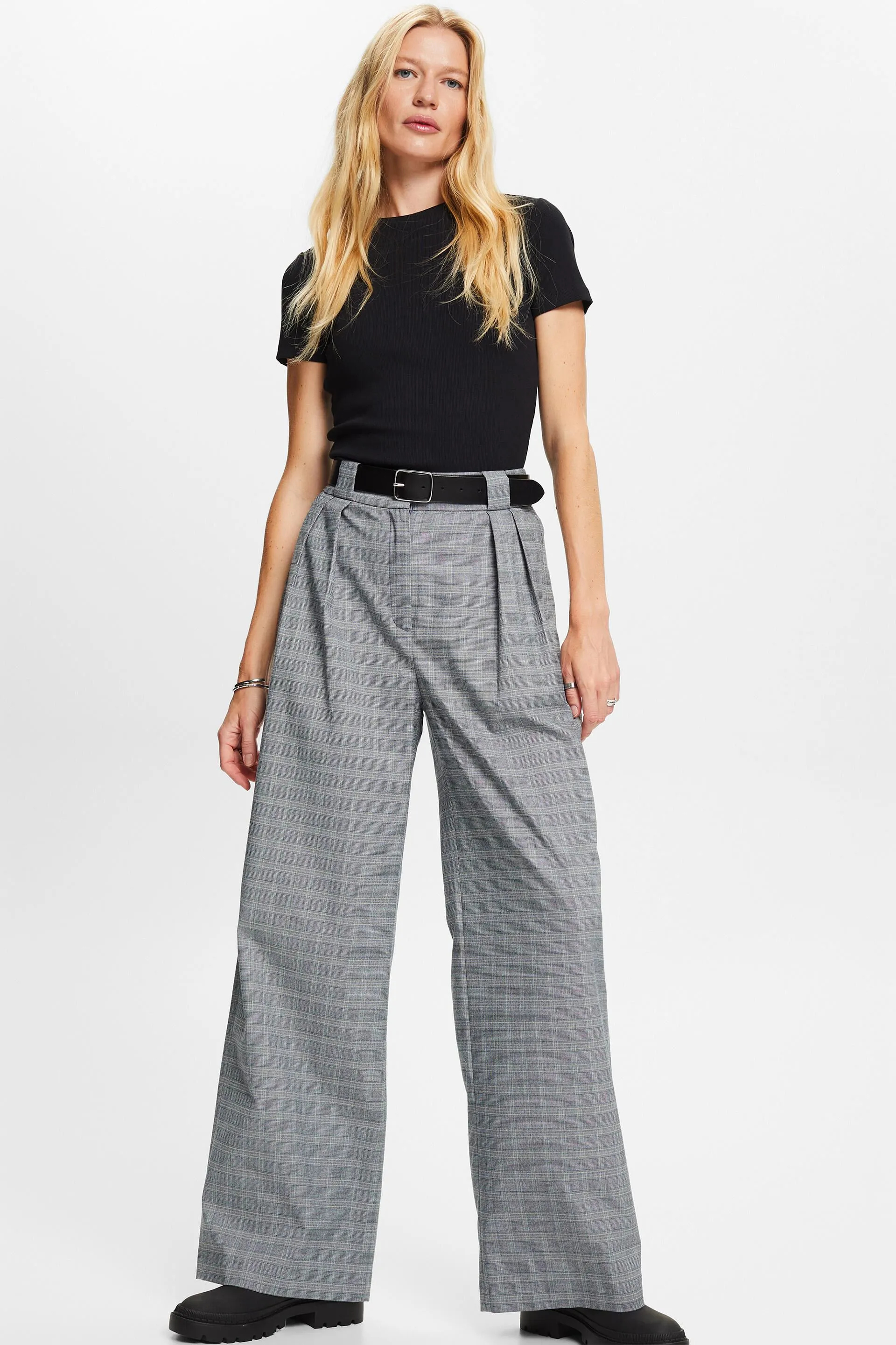 Mix & Match: pantaloni a quadri principe di Galles